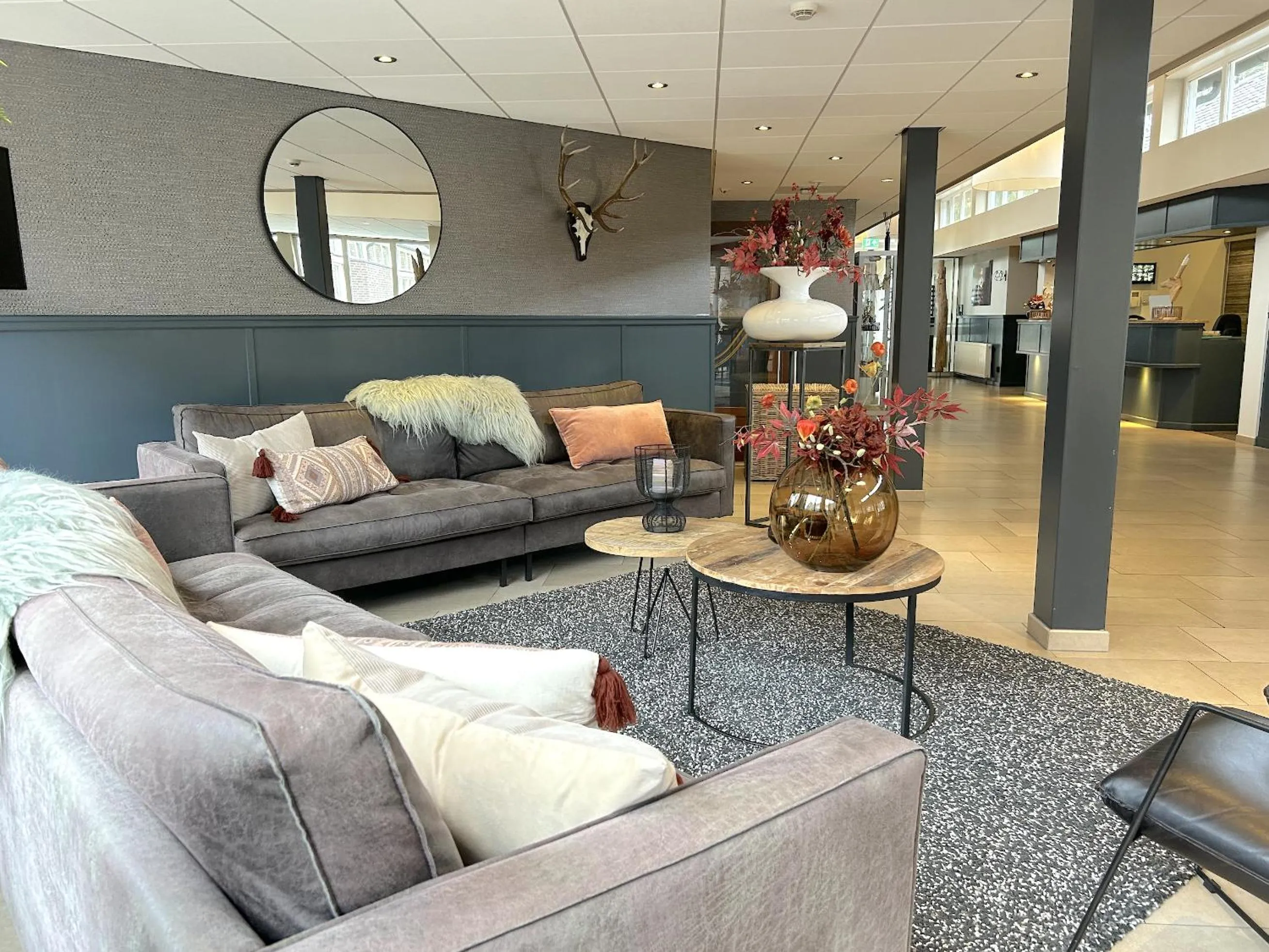 Lobby or reception in Hotel De Werelt Garderen