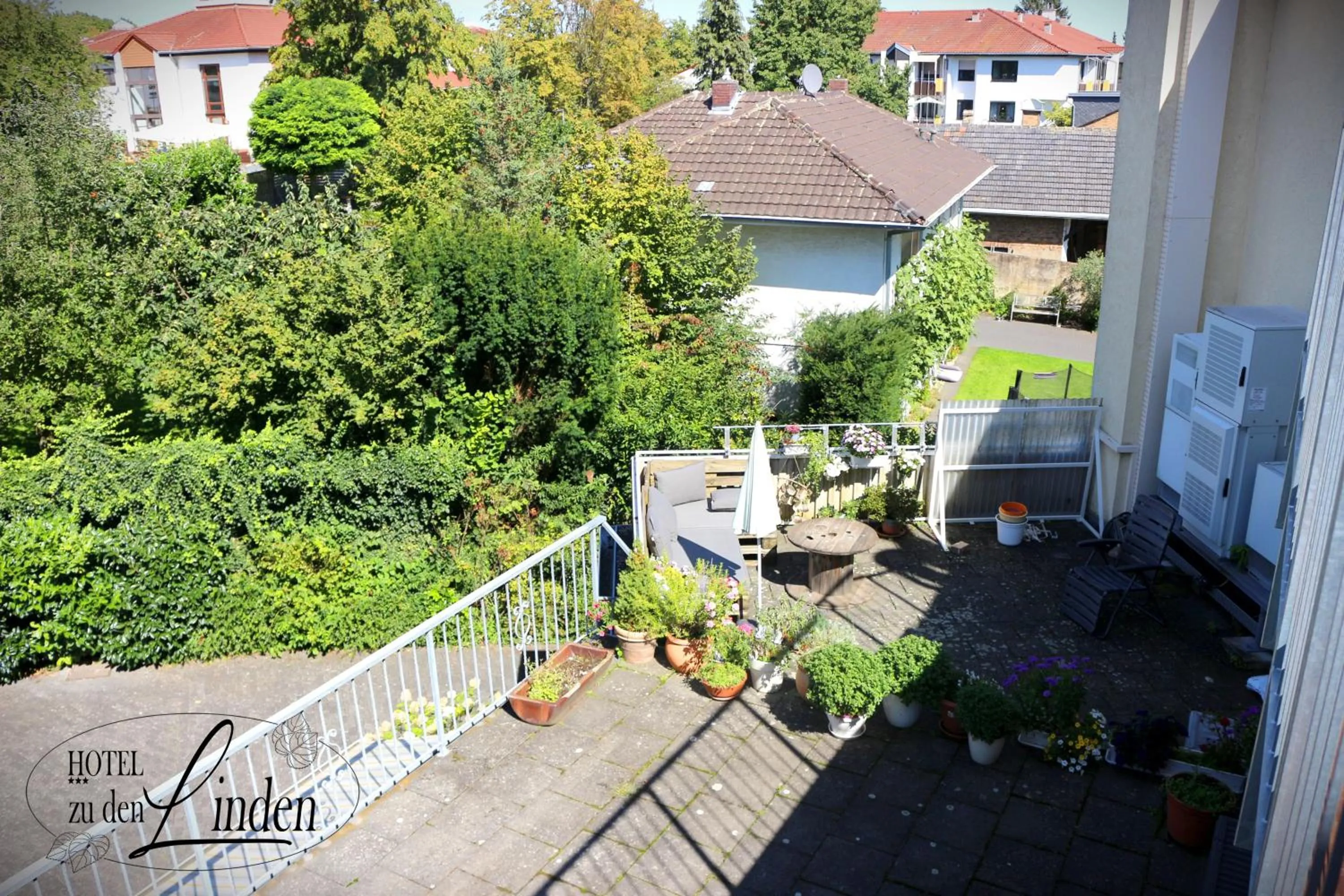 BBQ facilities in Hotel zu den Linden