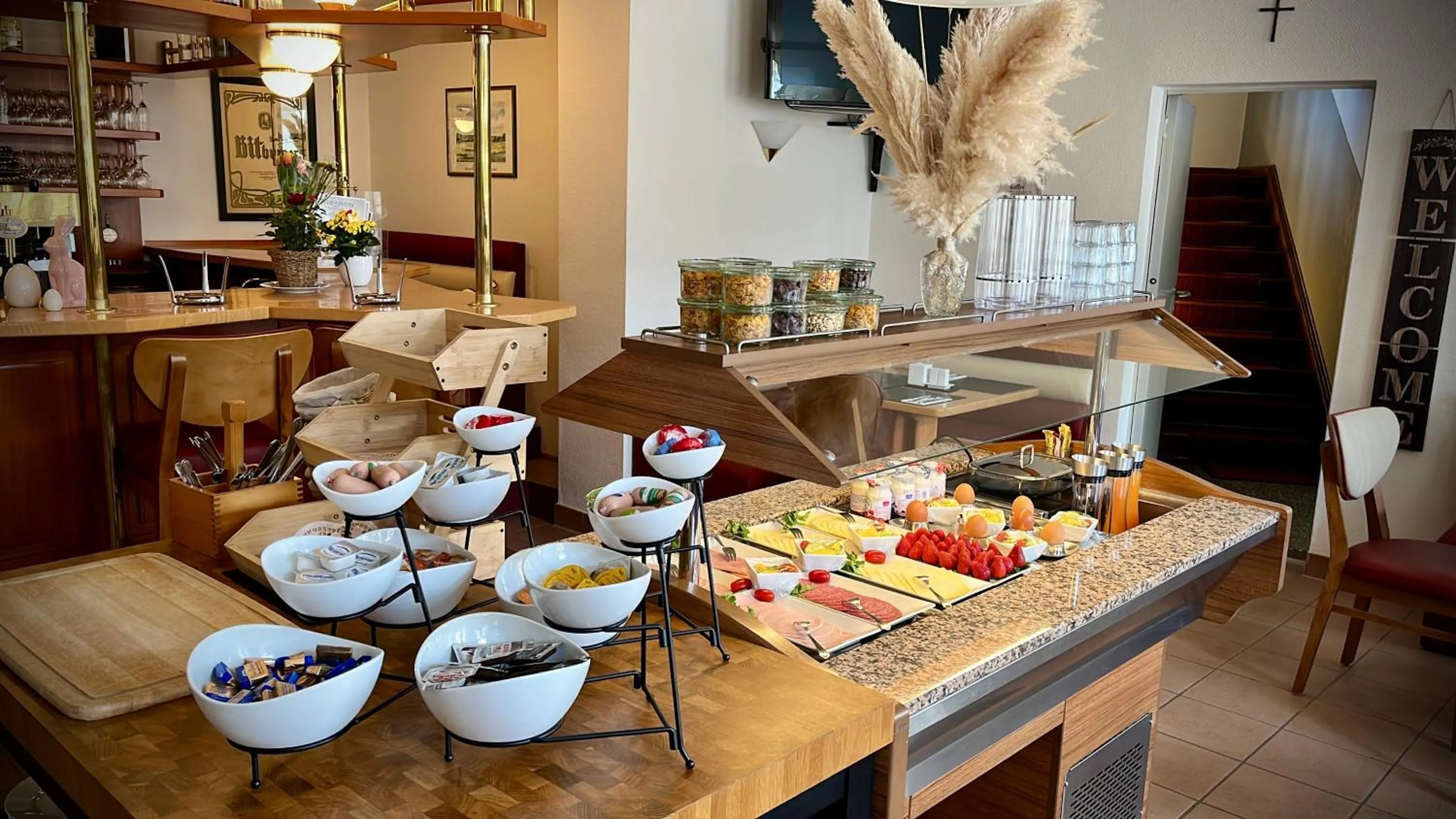 Food and drinks in Hotel zu den Linden