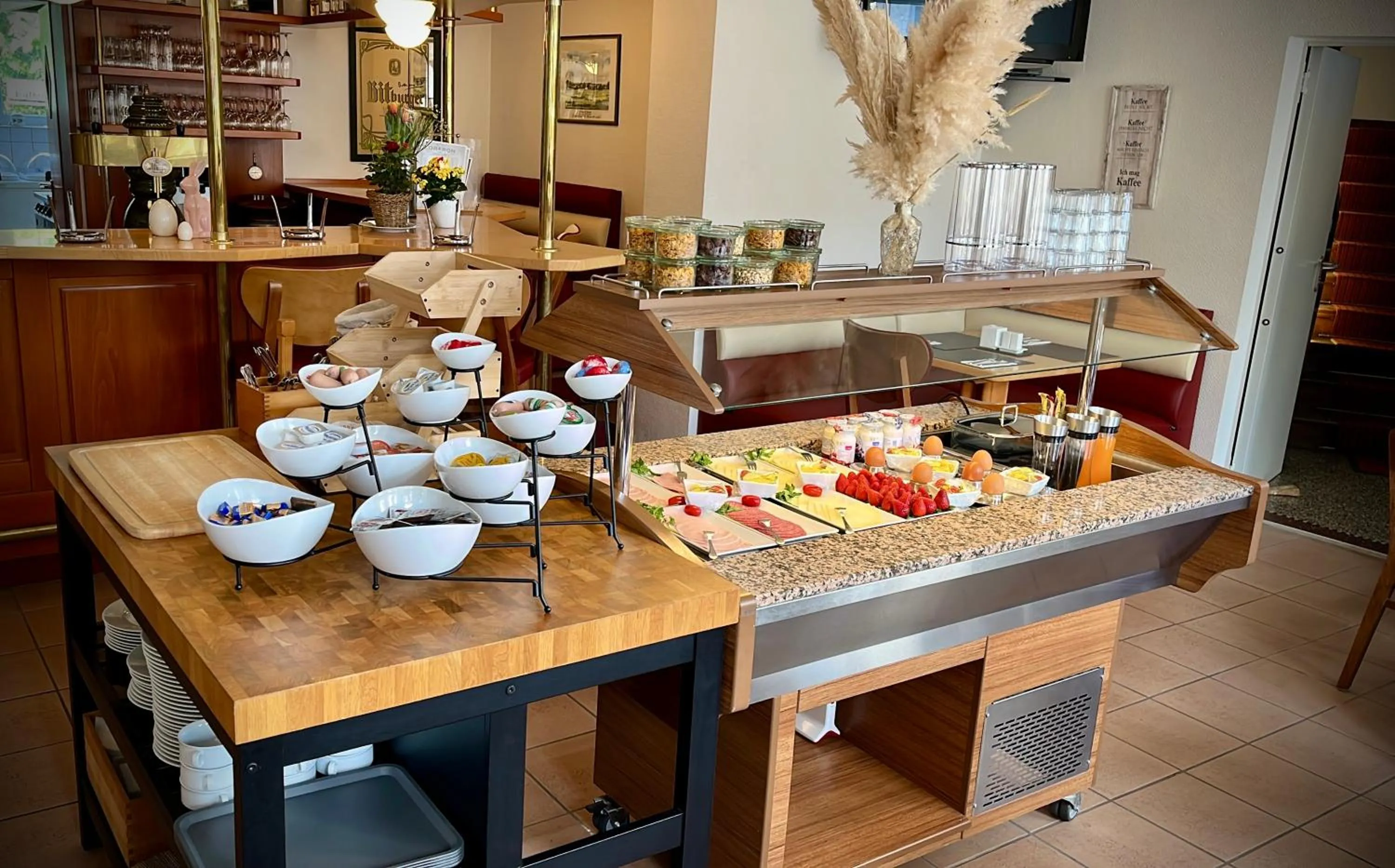 Food and drinks in Hotel zu den Linden