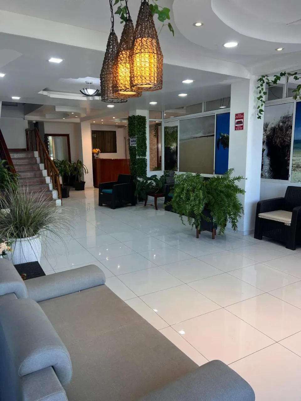 Living room in Carliza Nature Lodge