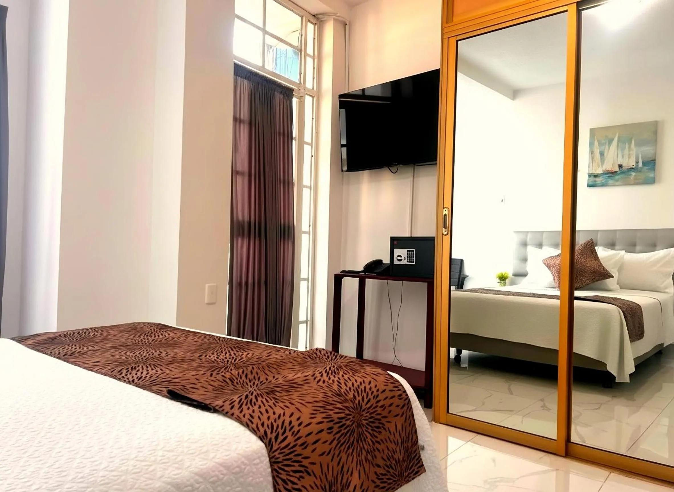 Bed in Carliza Nature Lodge