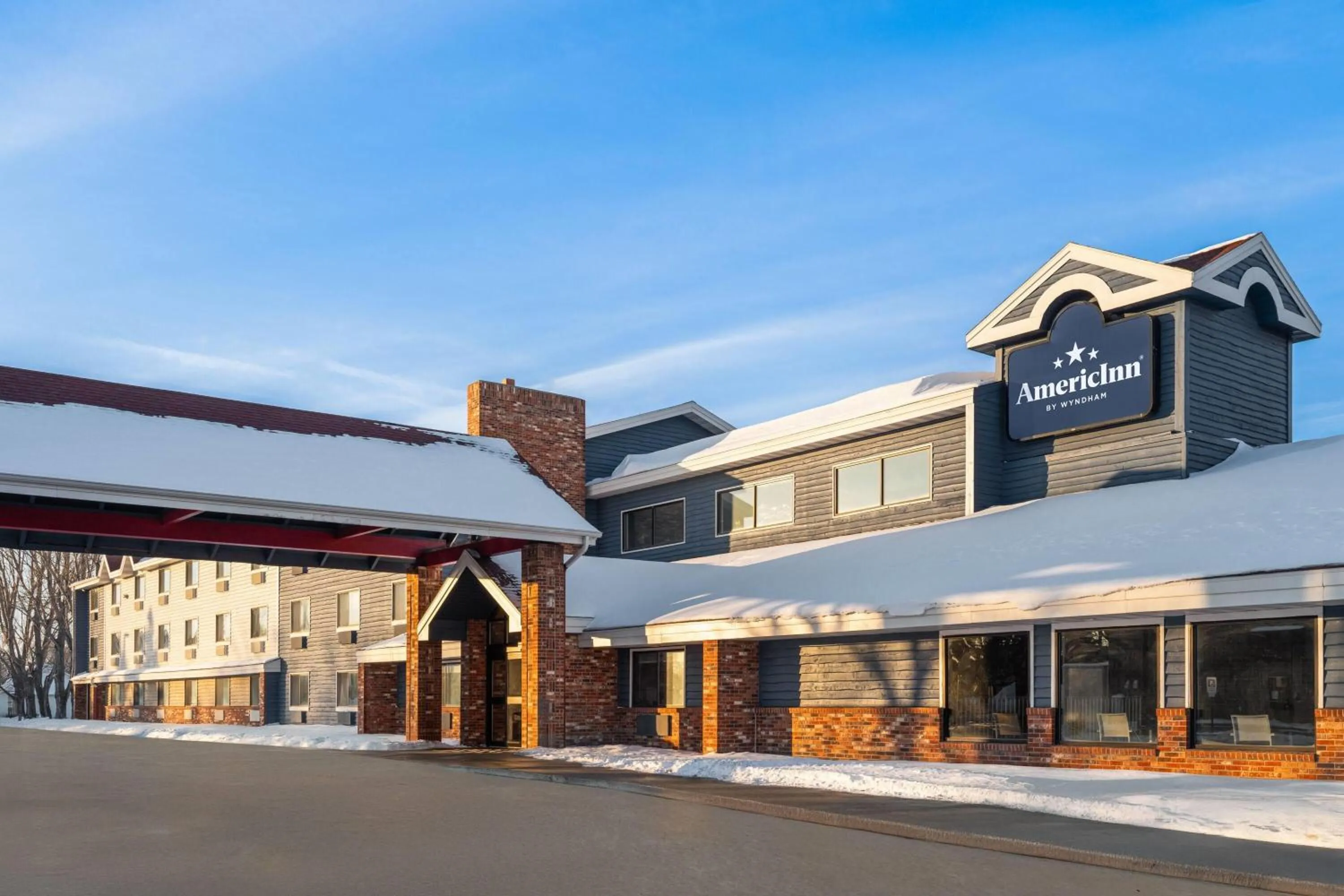 Property building in AmericInn by Wyndham Grand Forks