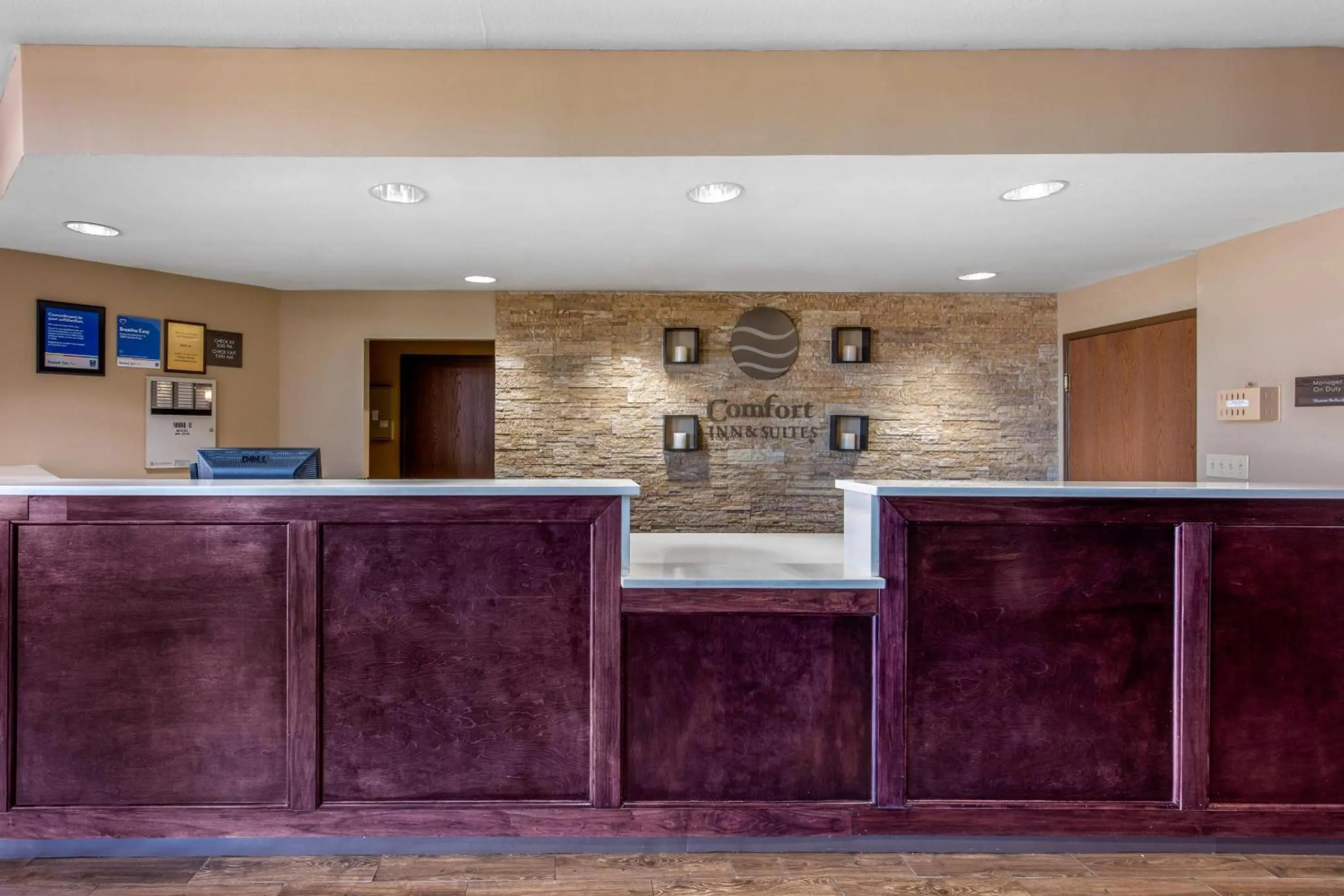 Lobby or reception in Comfort Inn & Suites McComb