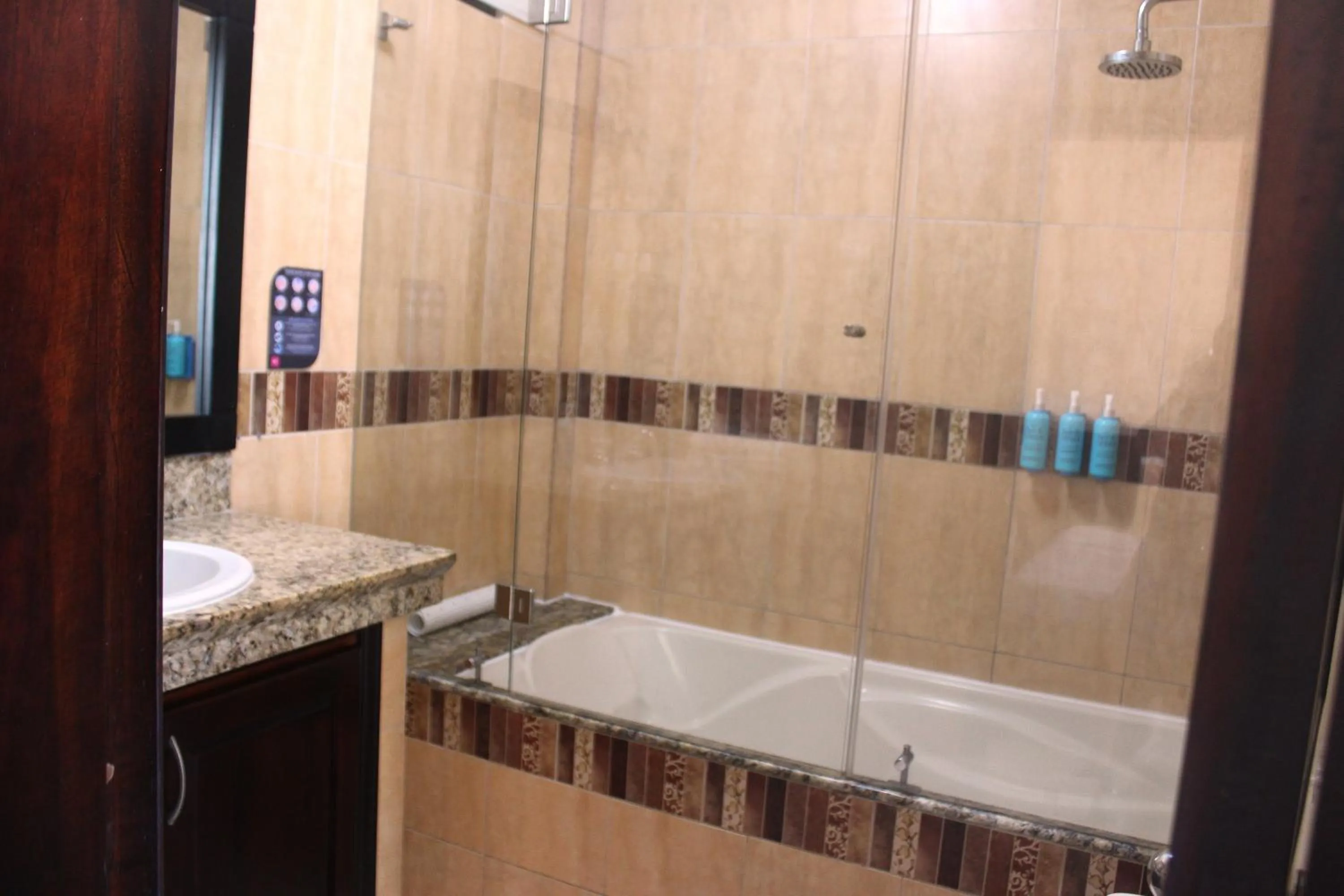 Shower in Hotel Flamingo