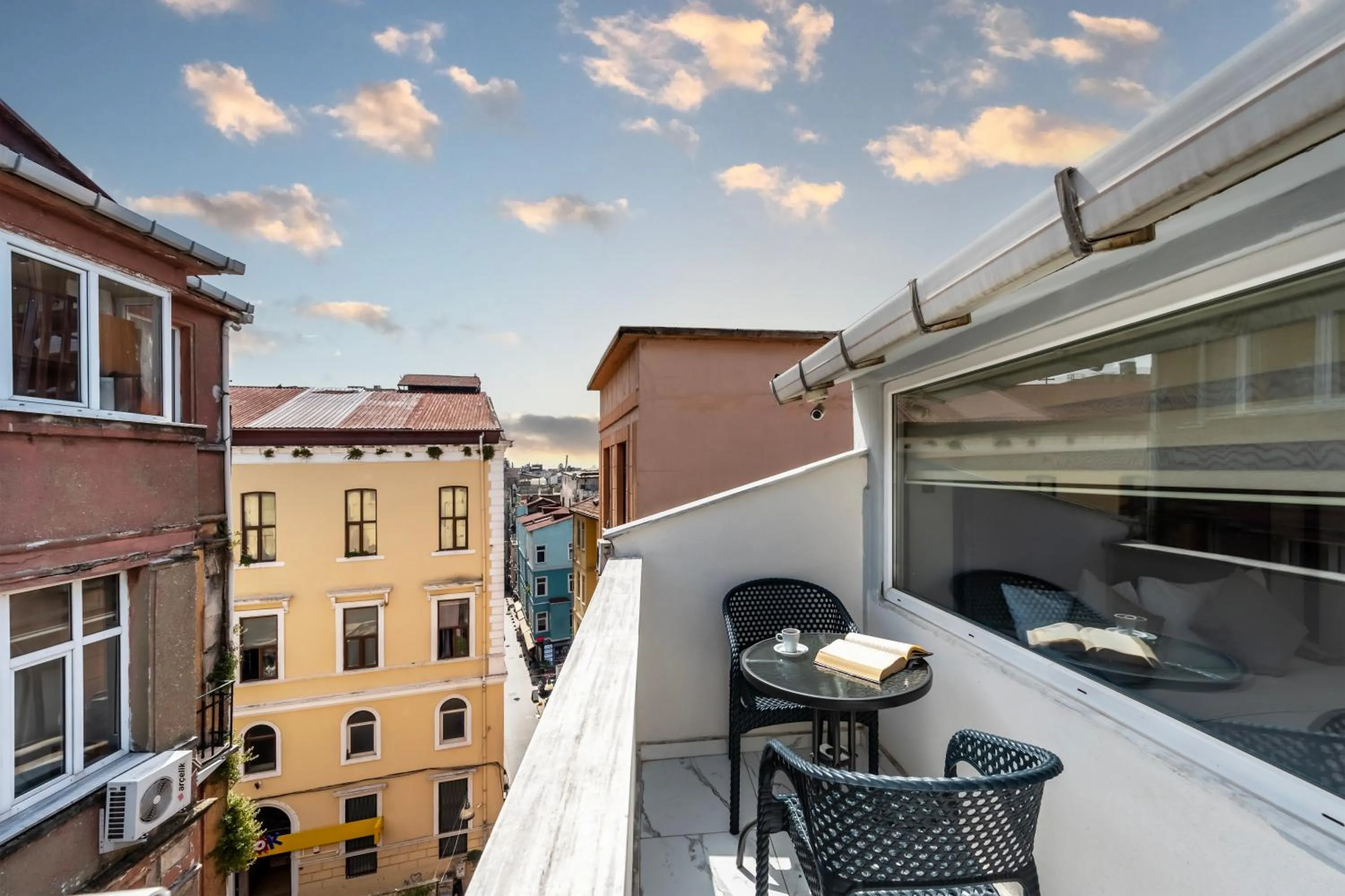 Balcony/Terrace in Taksim Trust Hotel