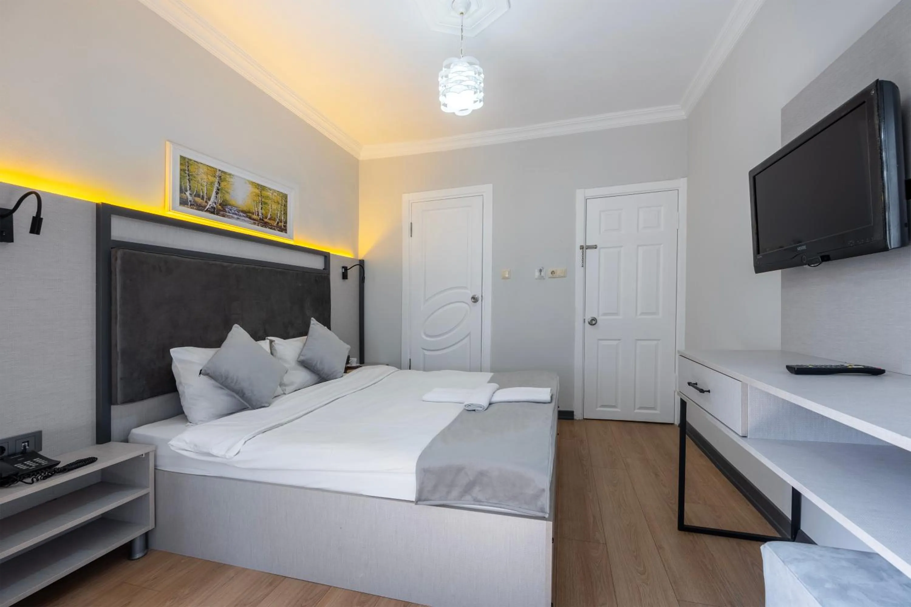 Bed in Taksim Trust Hotel