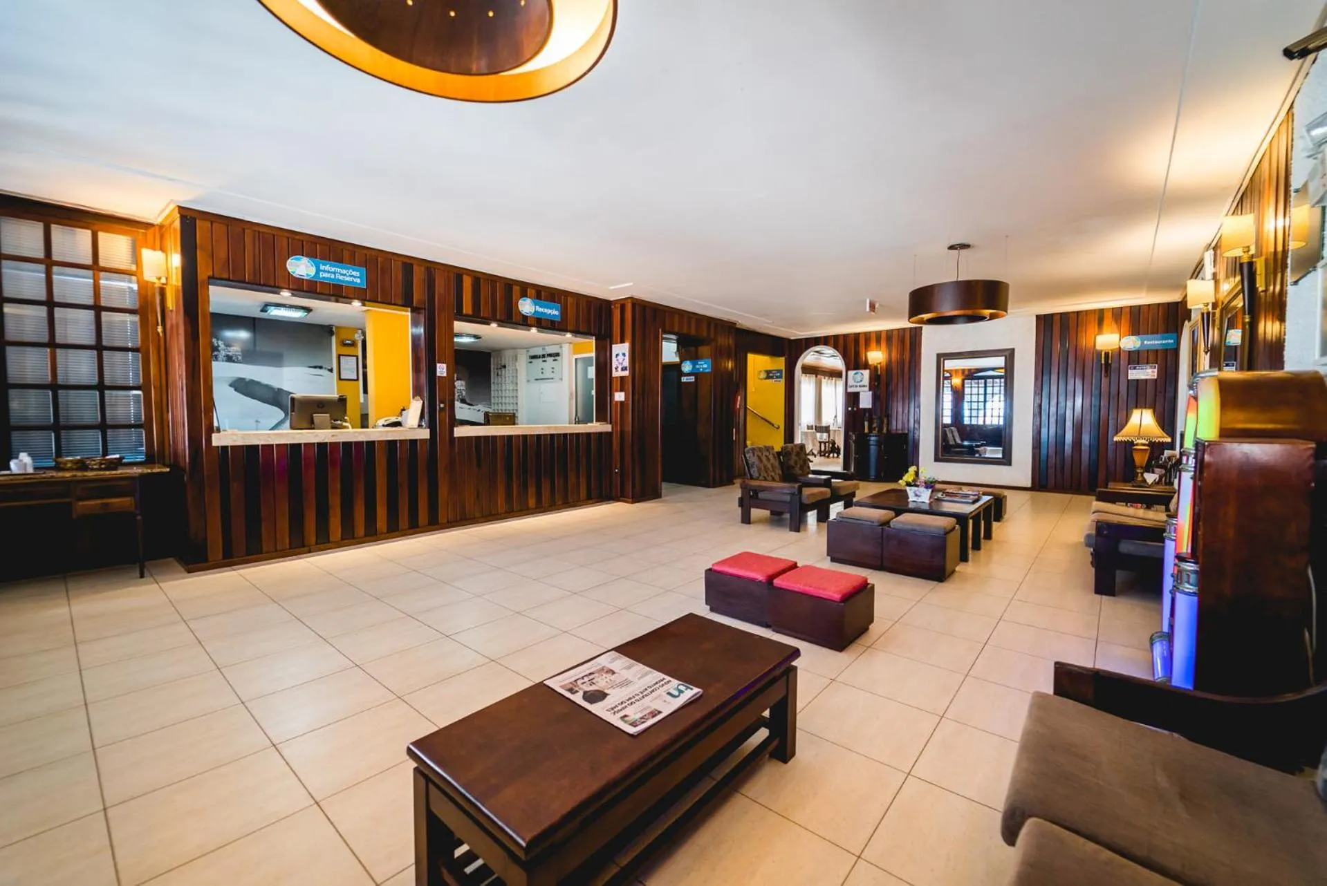 Lobby or reception in Hotel Morro dos Conventos