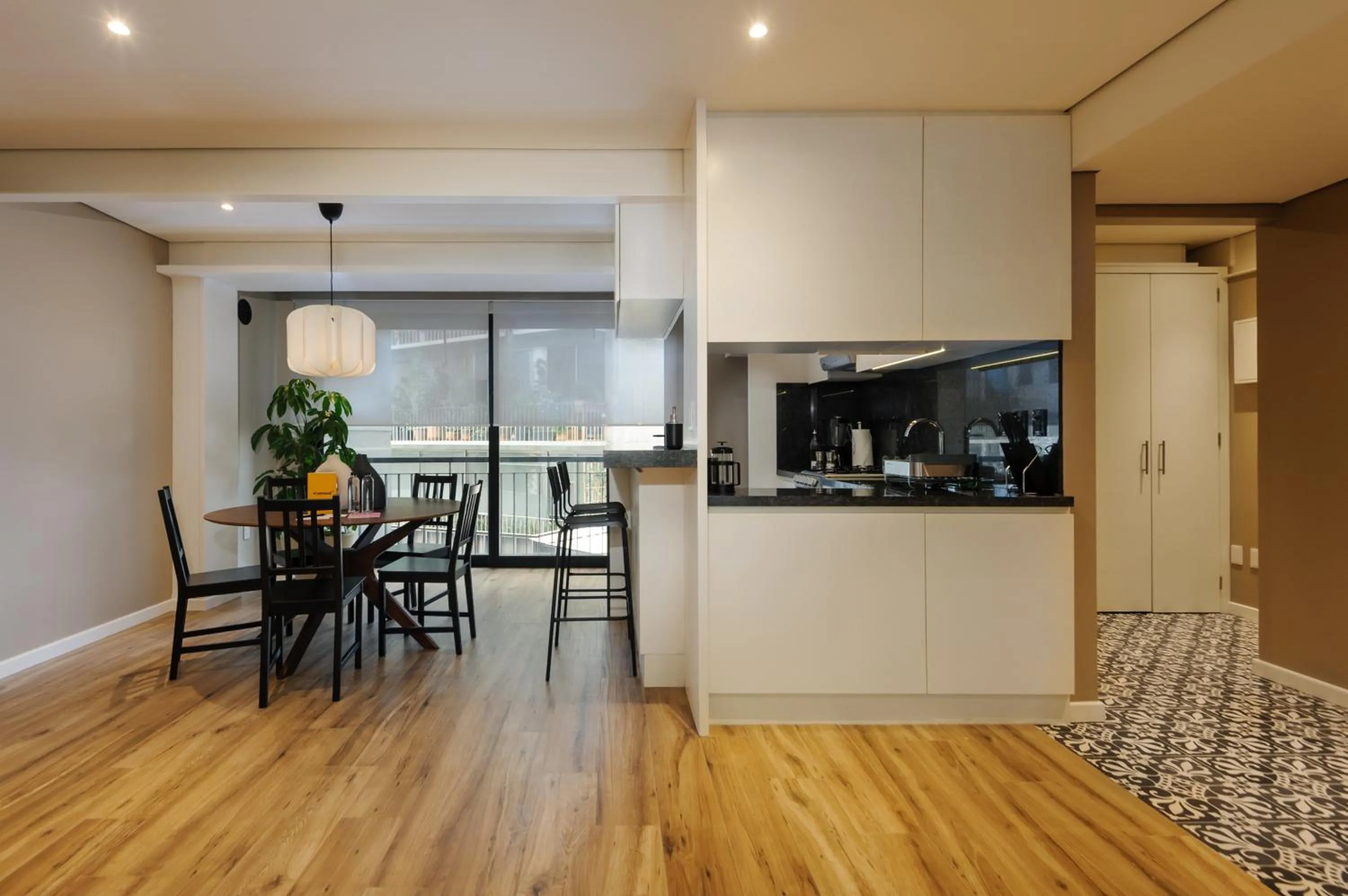 Living room in Nuevo Leon 155 by Wynwood House