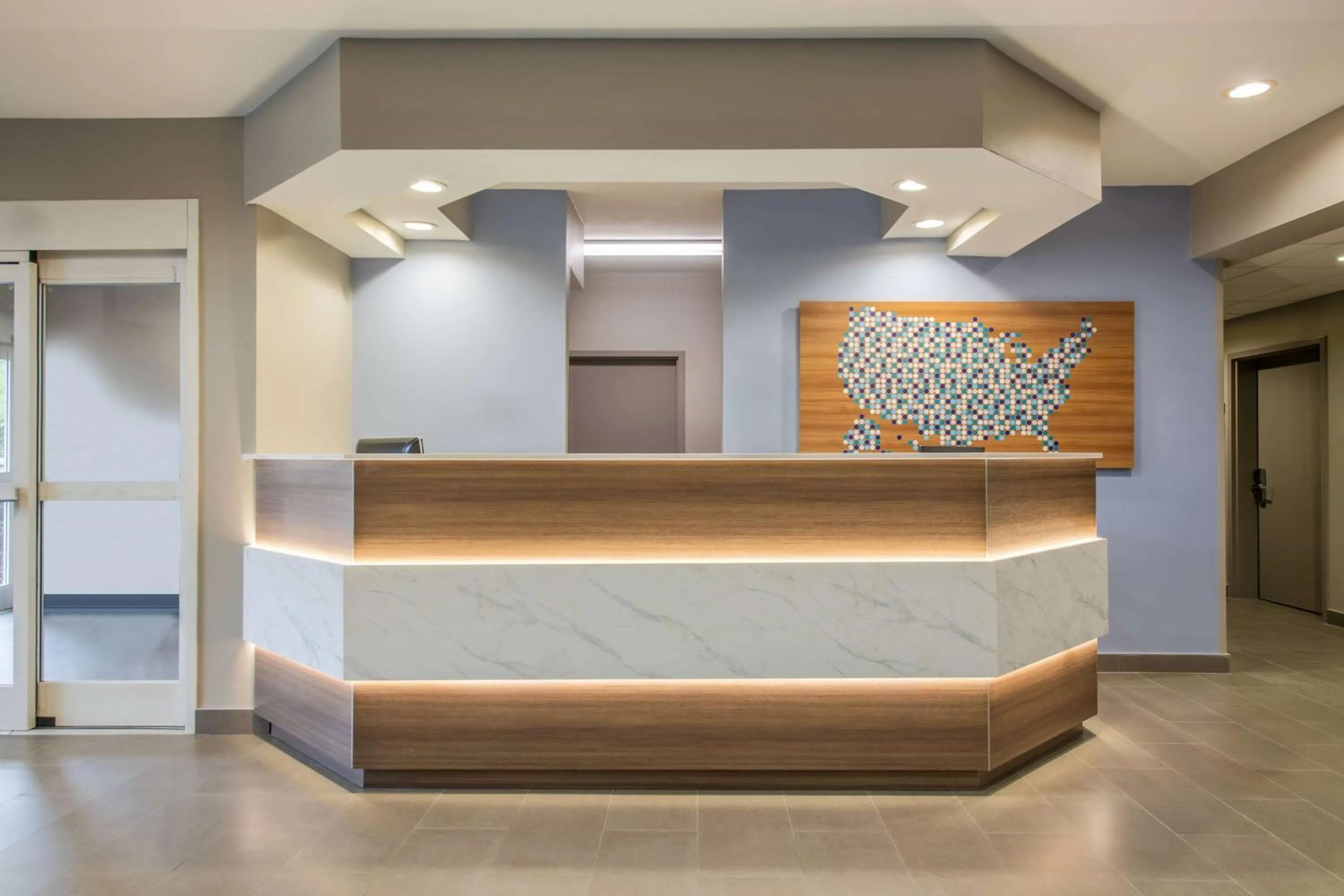 Lobby or reception in Microtel Inn and Suites by Wyndham Anderson SC