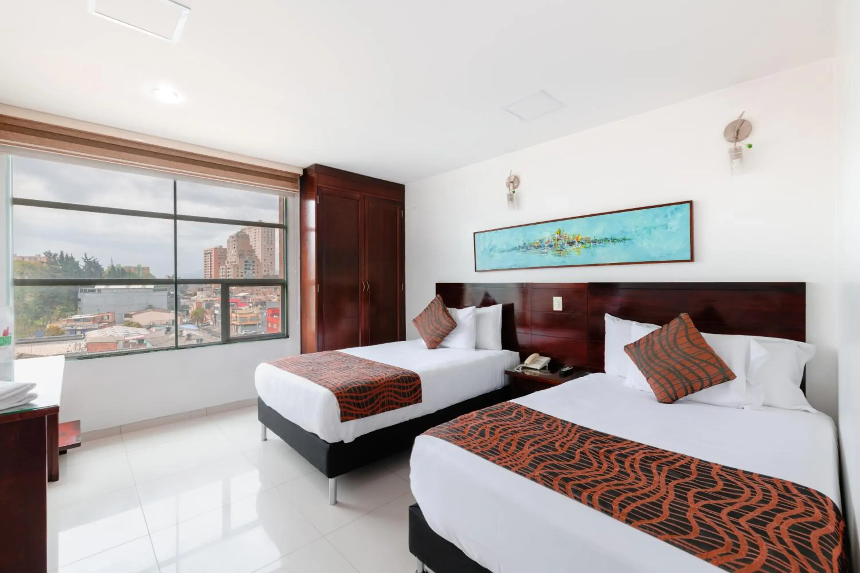 Twin Room in Hotel Parque 63 Twin Room in Hotel Parque 63