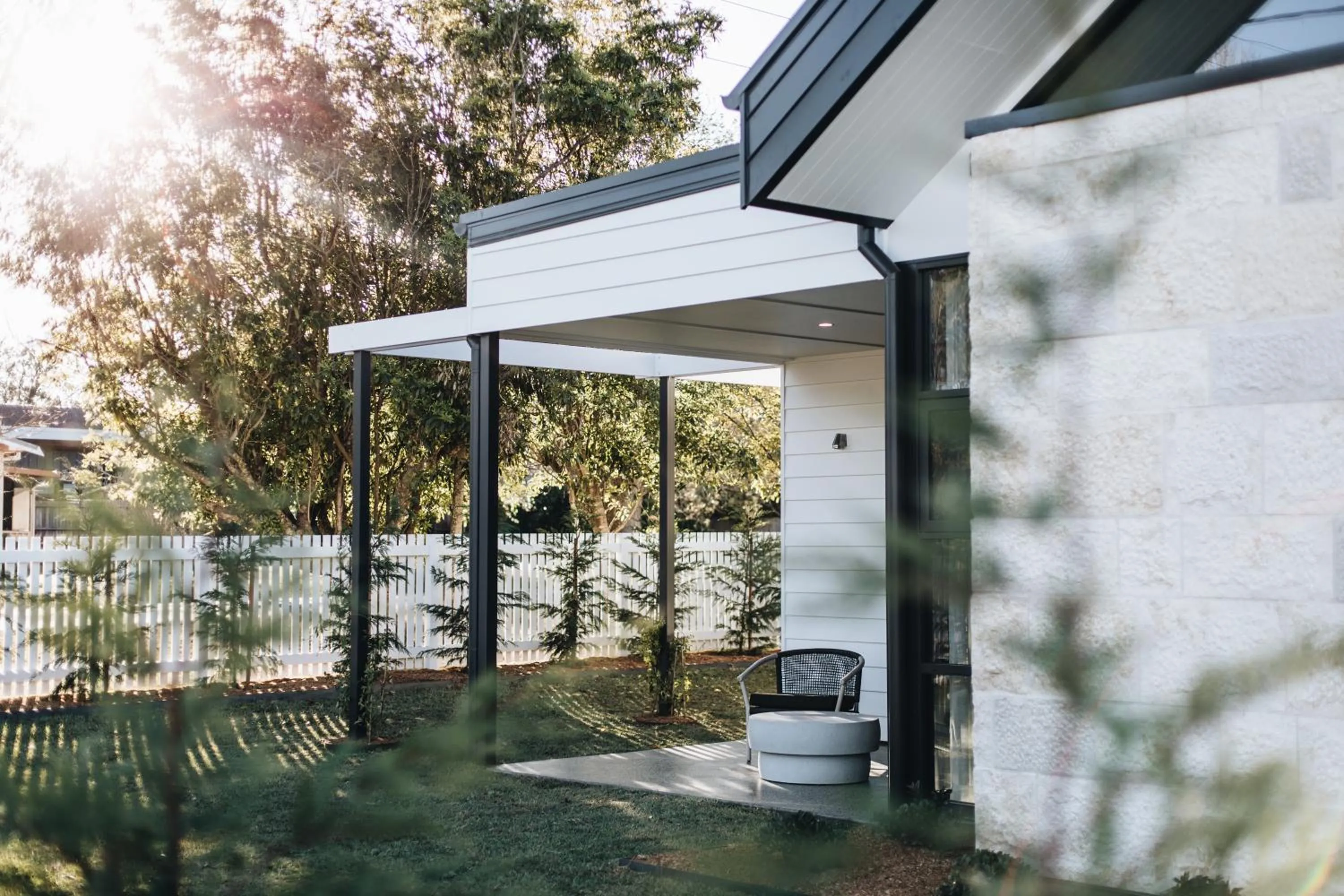 Patio in Maple Cottages, Berry - by Linnaeus Collection