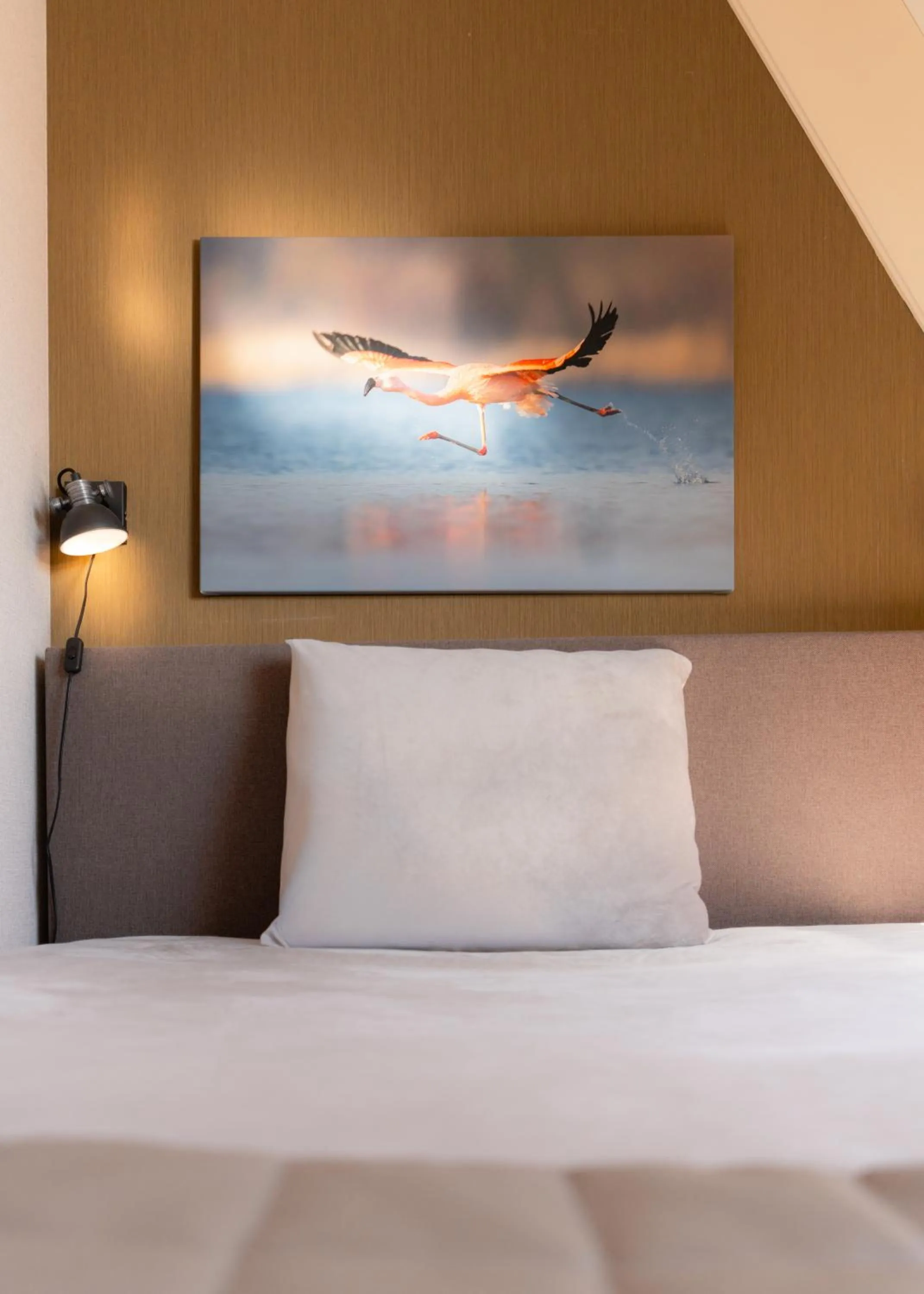 Bed in Hotel Restaurant 't Heerenlogement