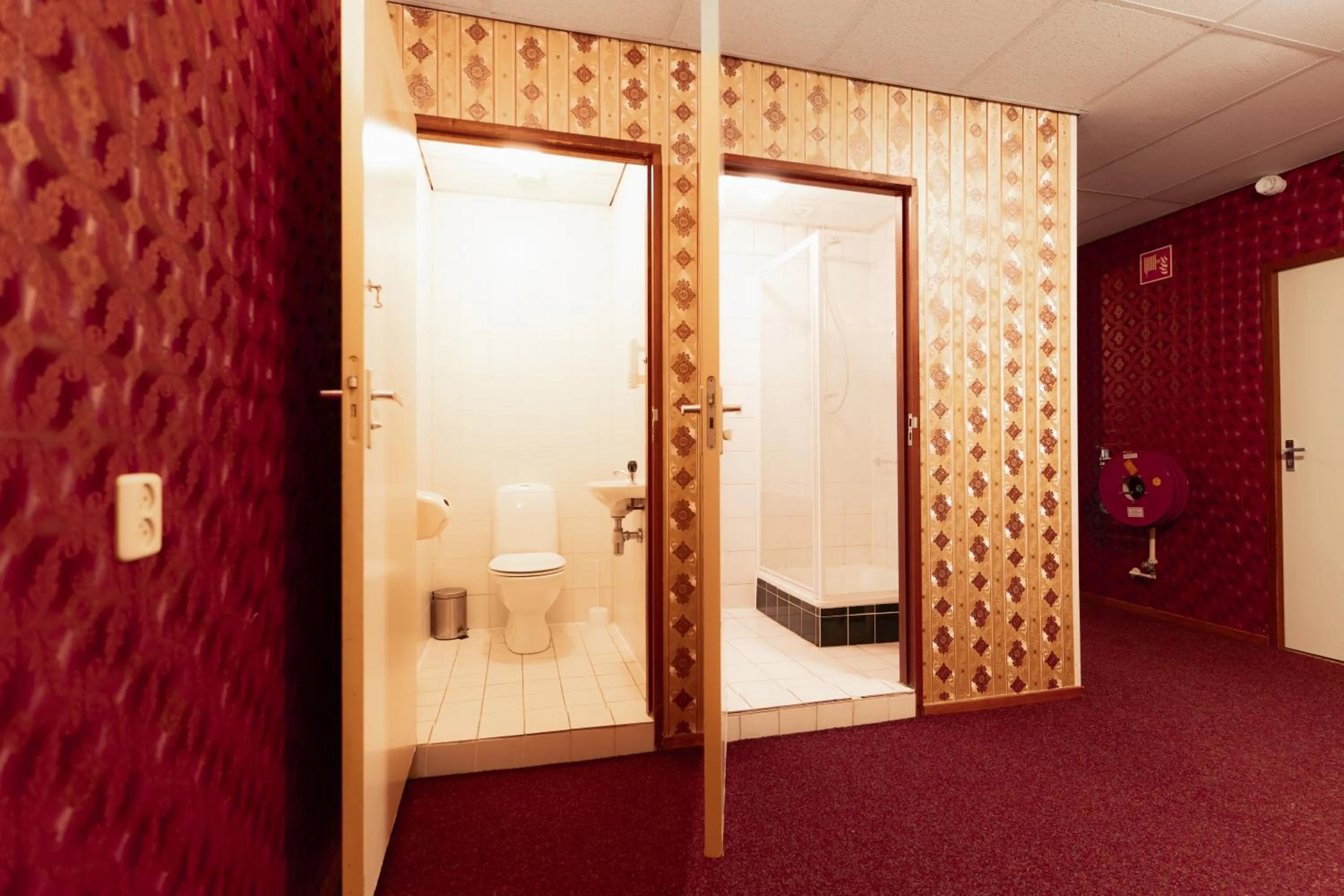 Shower in Hotel Restaurant 't Heerenlogement