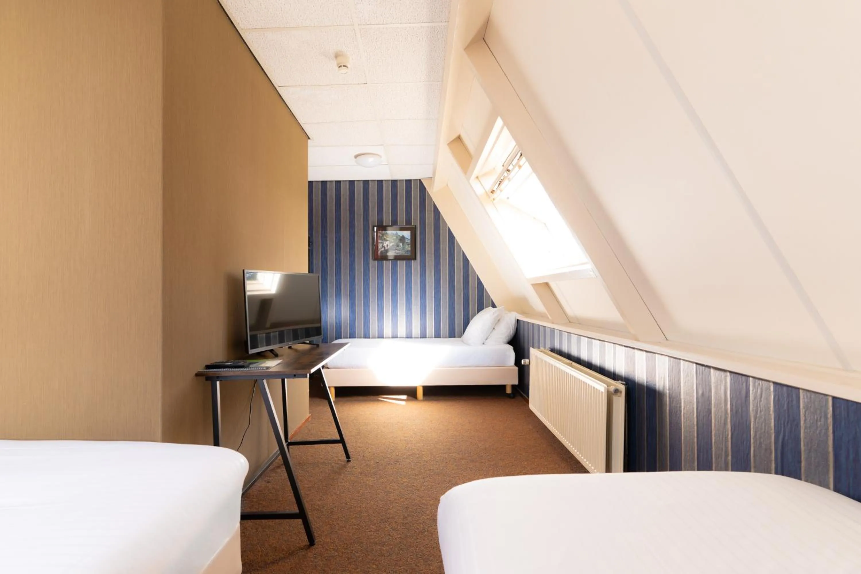 Bed in Hotel Restaurant 't Heerenlogement