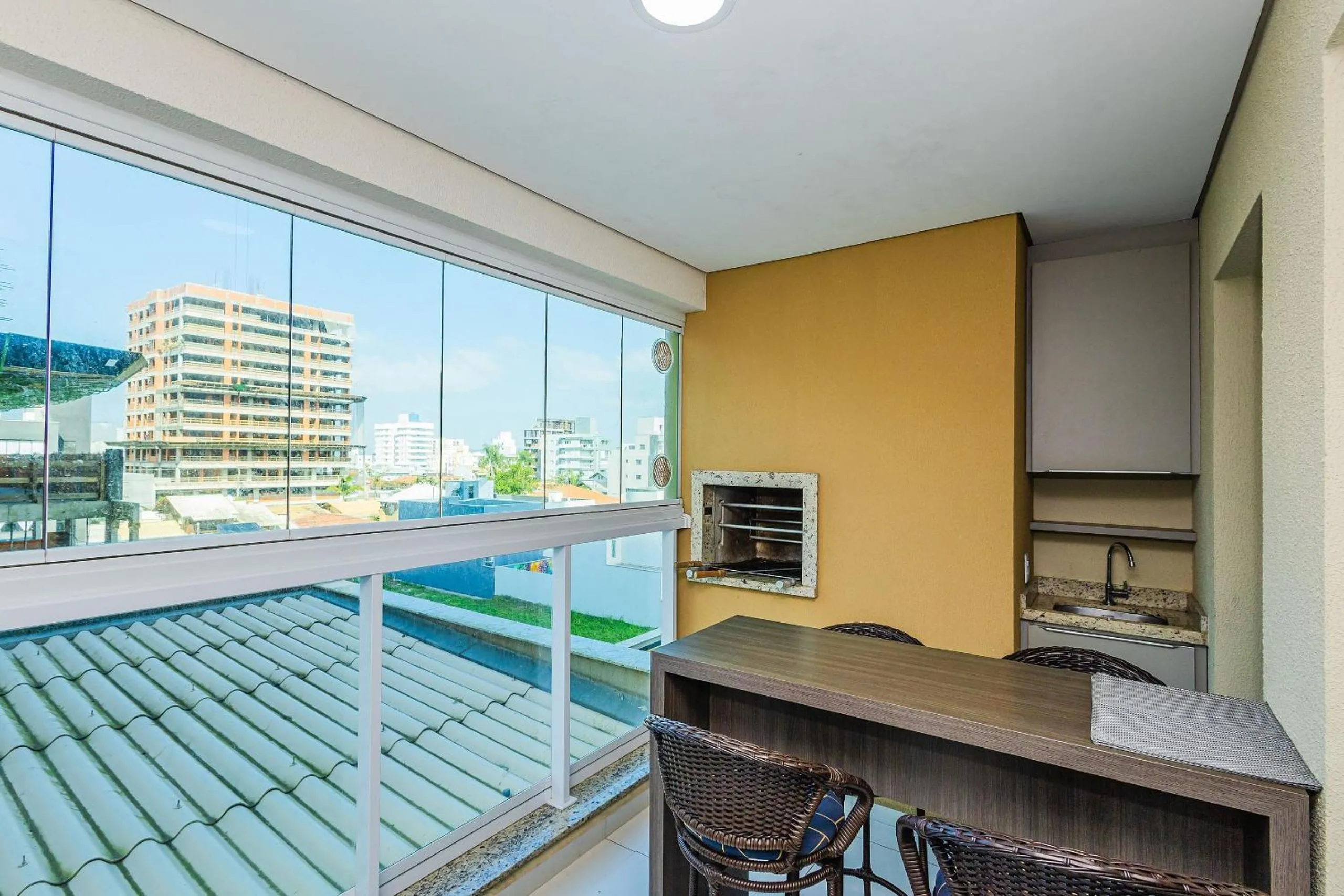 BBQ facilities in Venice Home Club - Balneário Piçarras