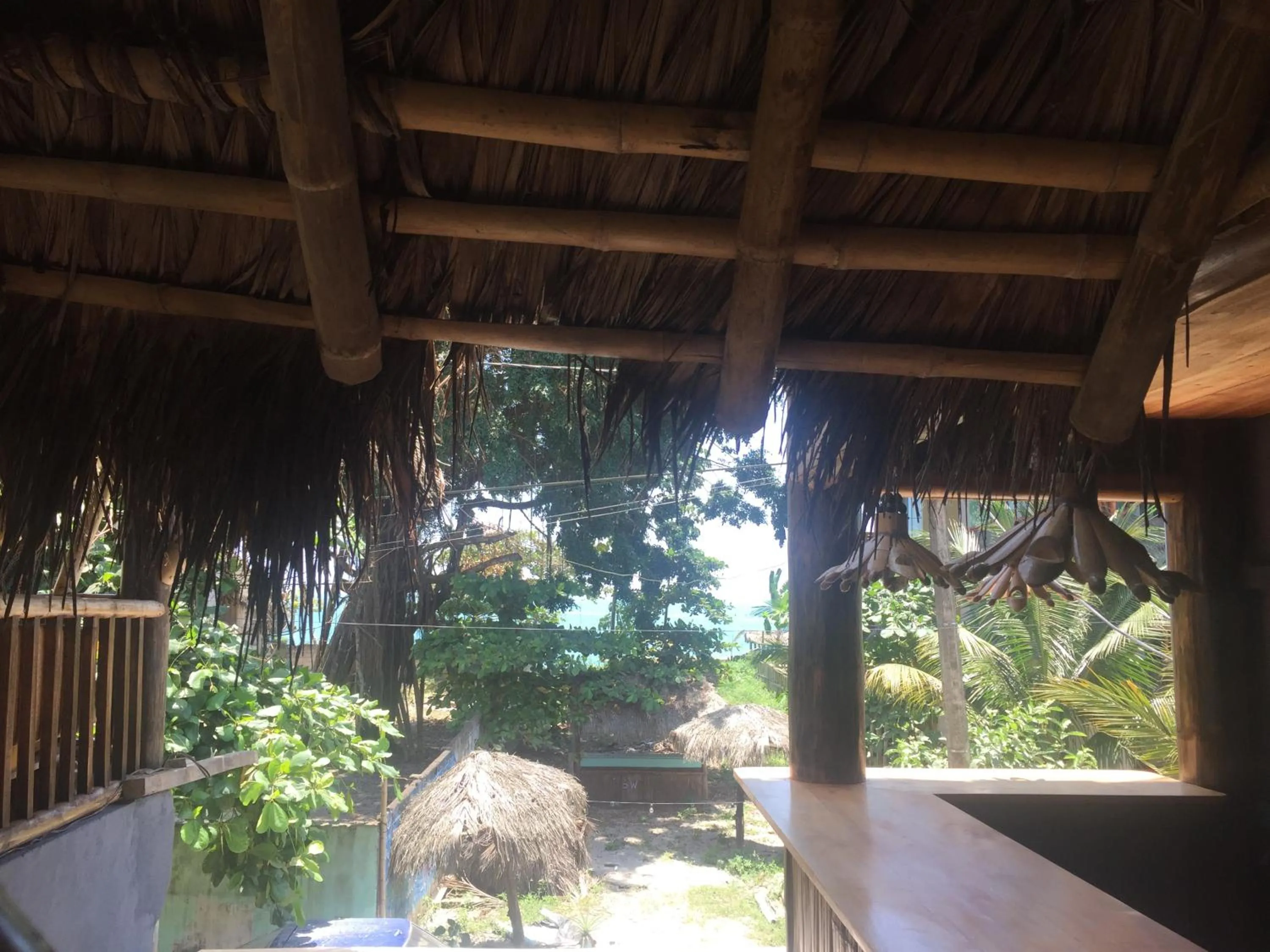 Living room in La Facha Hostal Restaurant Surf