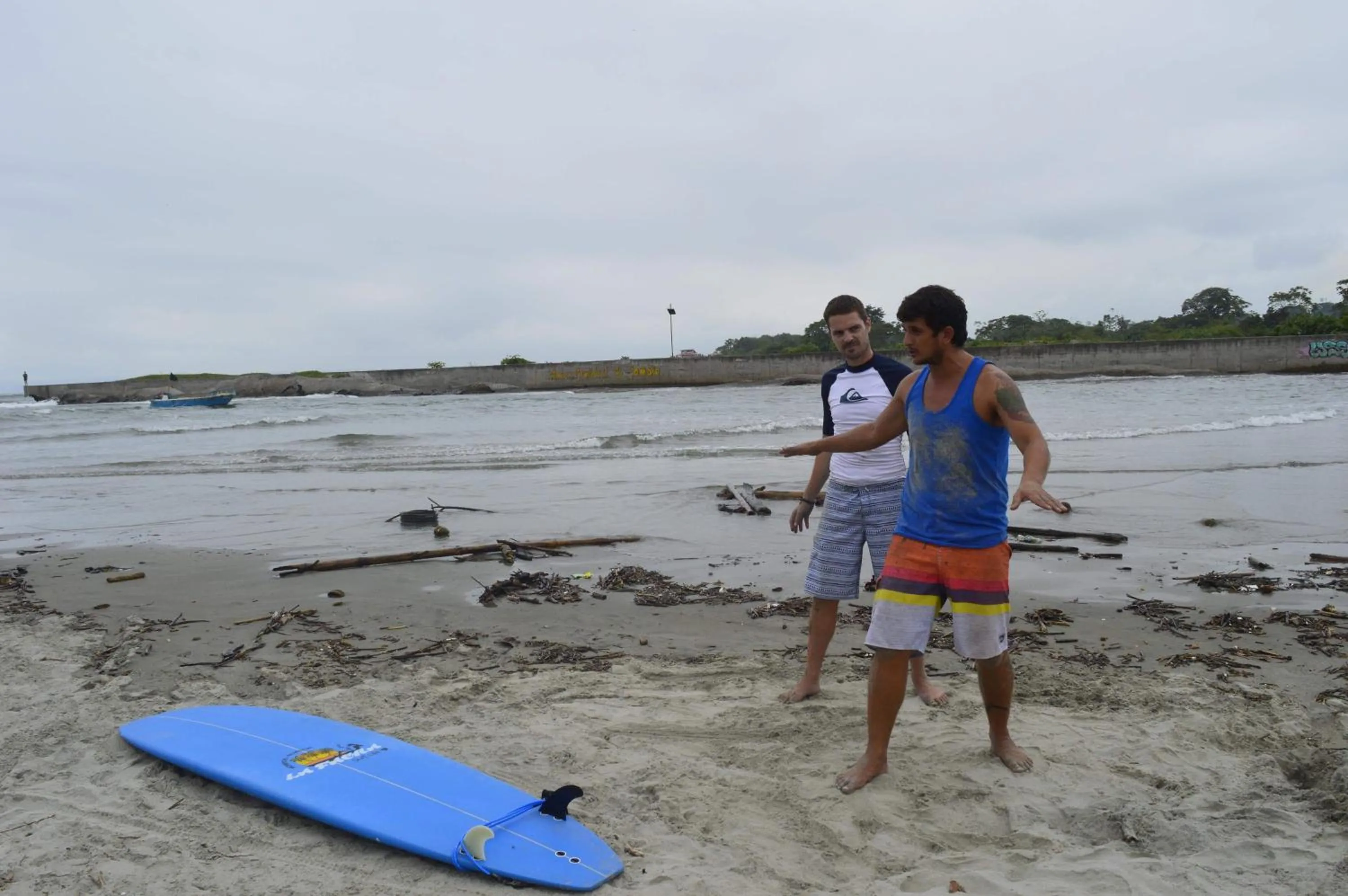 Beach in La Facha Hostal Restaurant Surf