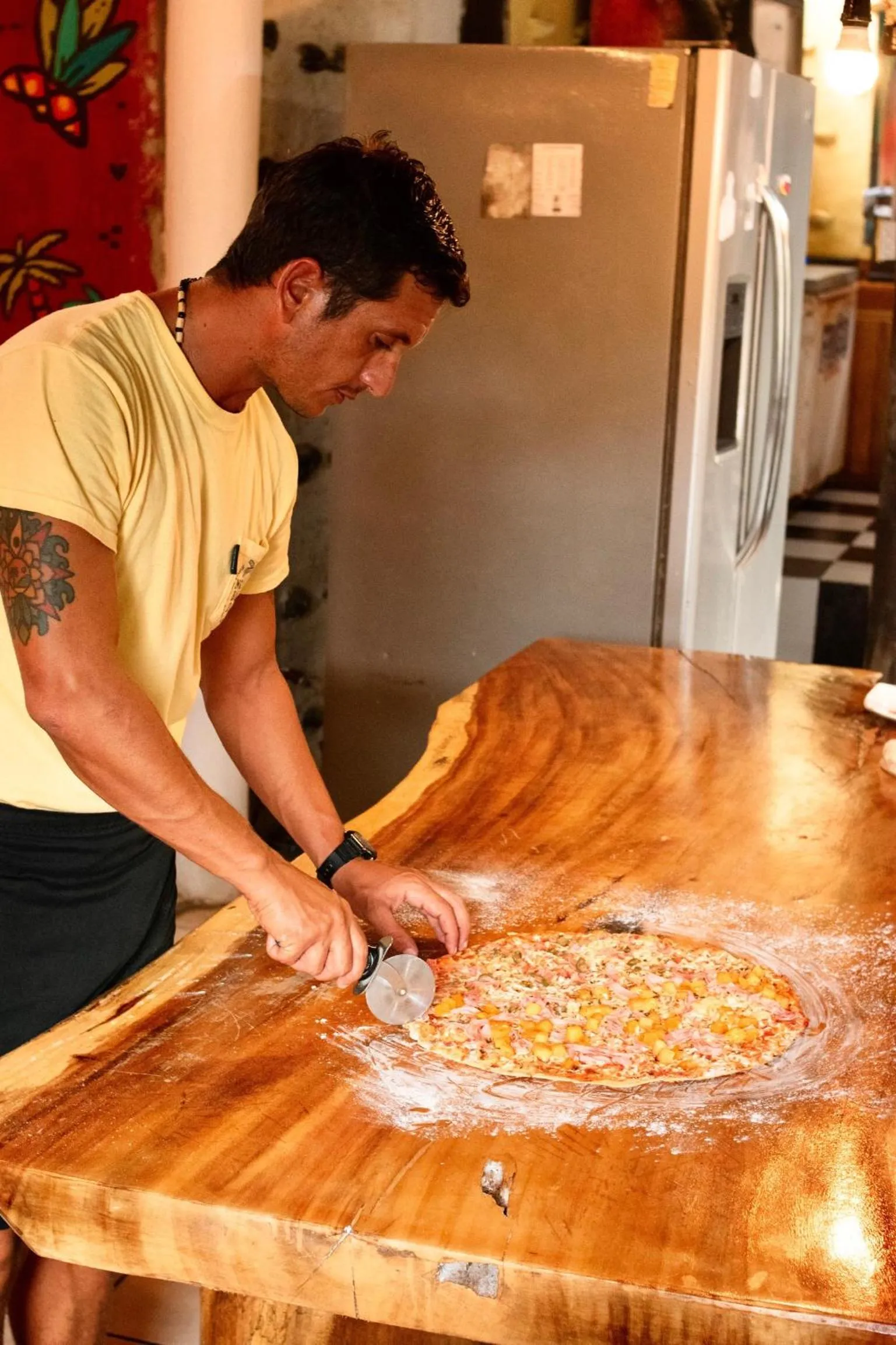 Restaurant/places to eat in La Facha Hostal Restaurant Surf