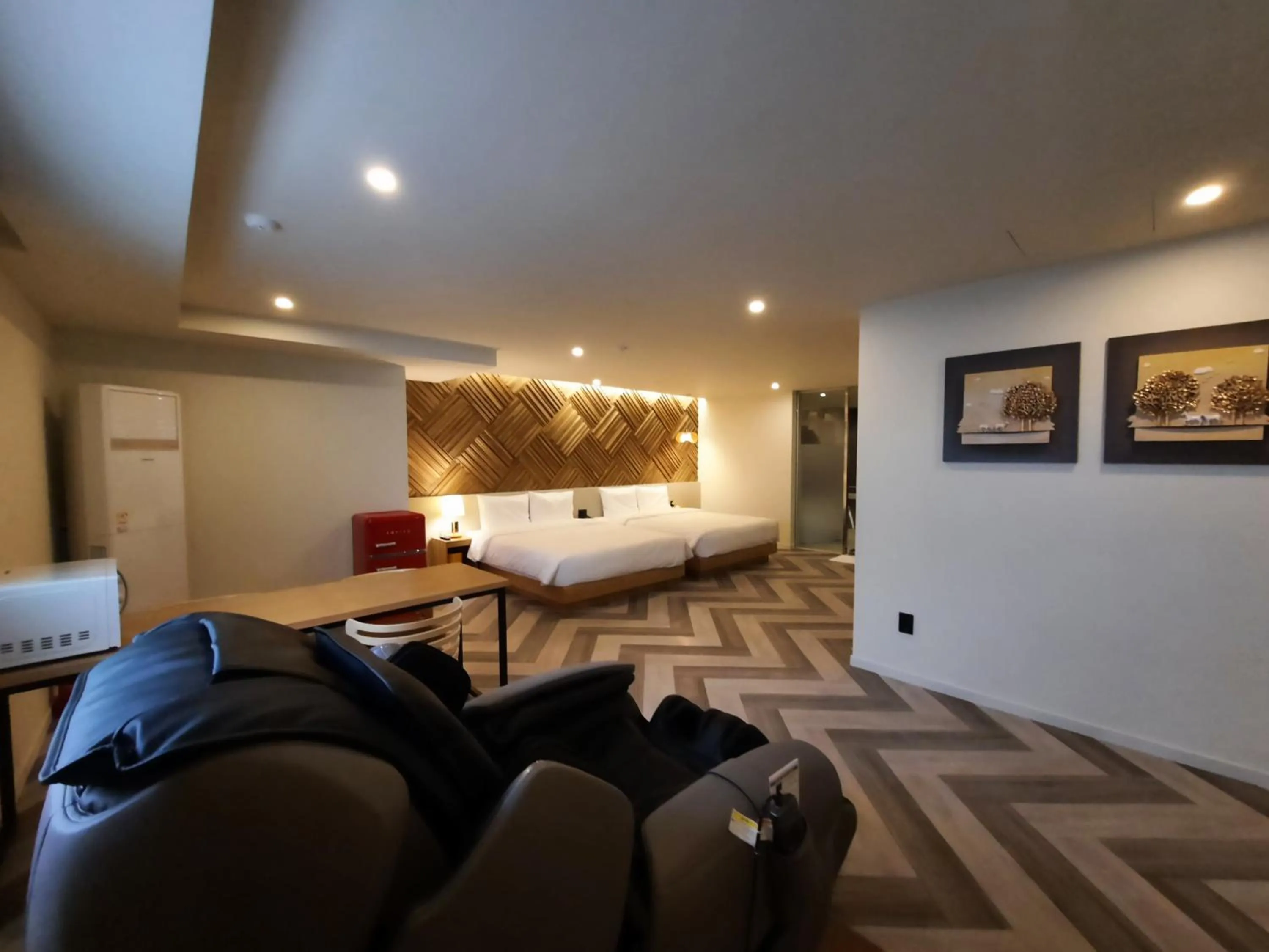 Bed in Rein Hotel Busan Yeonsan