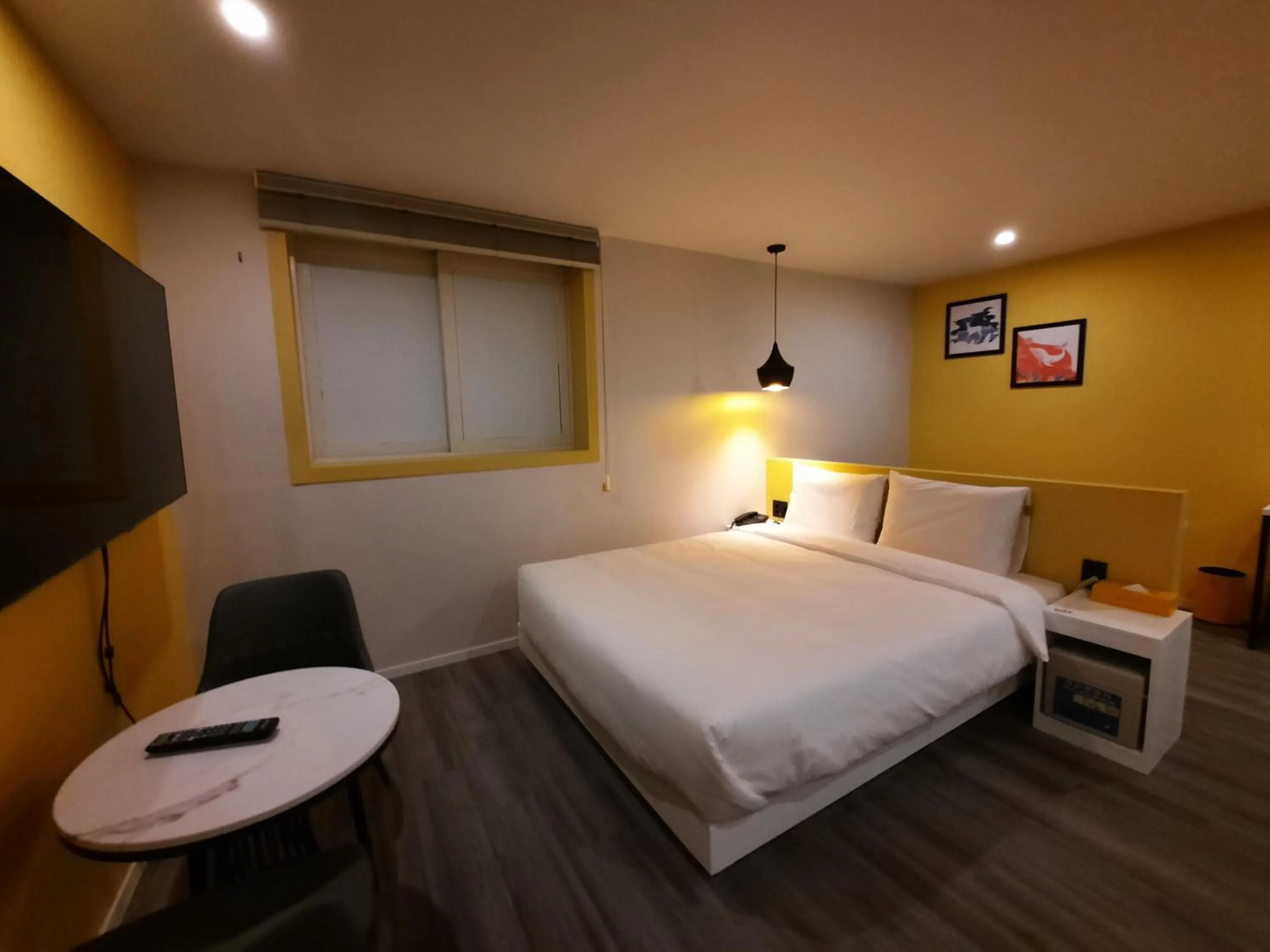 Bed in Rein Hotel Busan Yeonsan