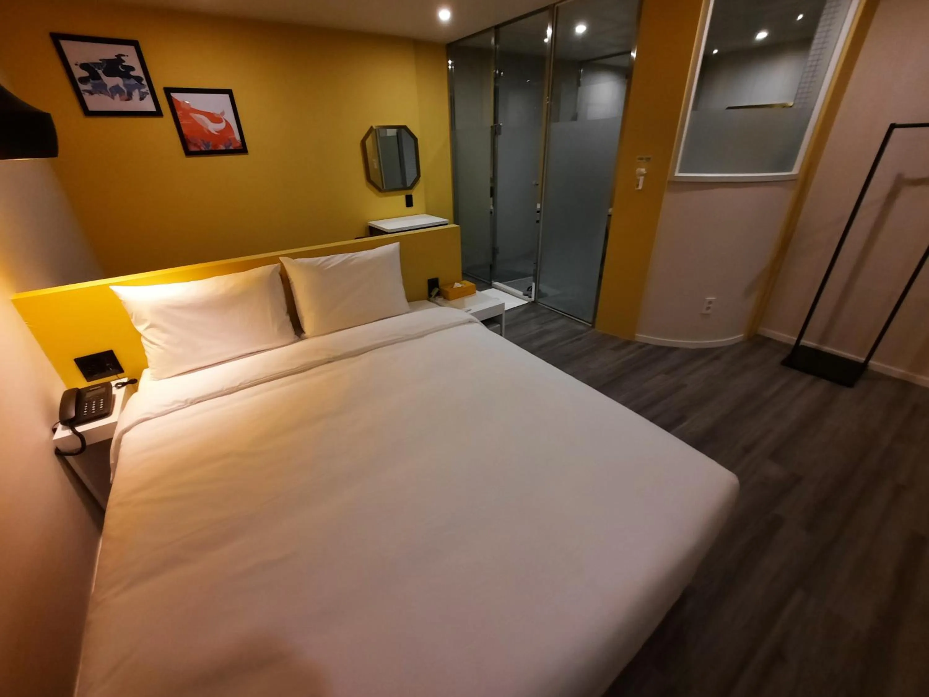 Bed in Rein Hotel Busan Yeonsan