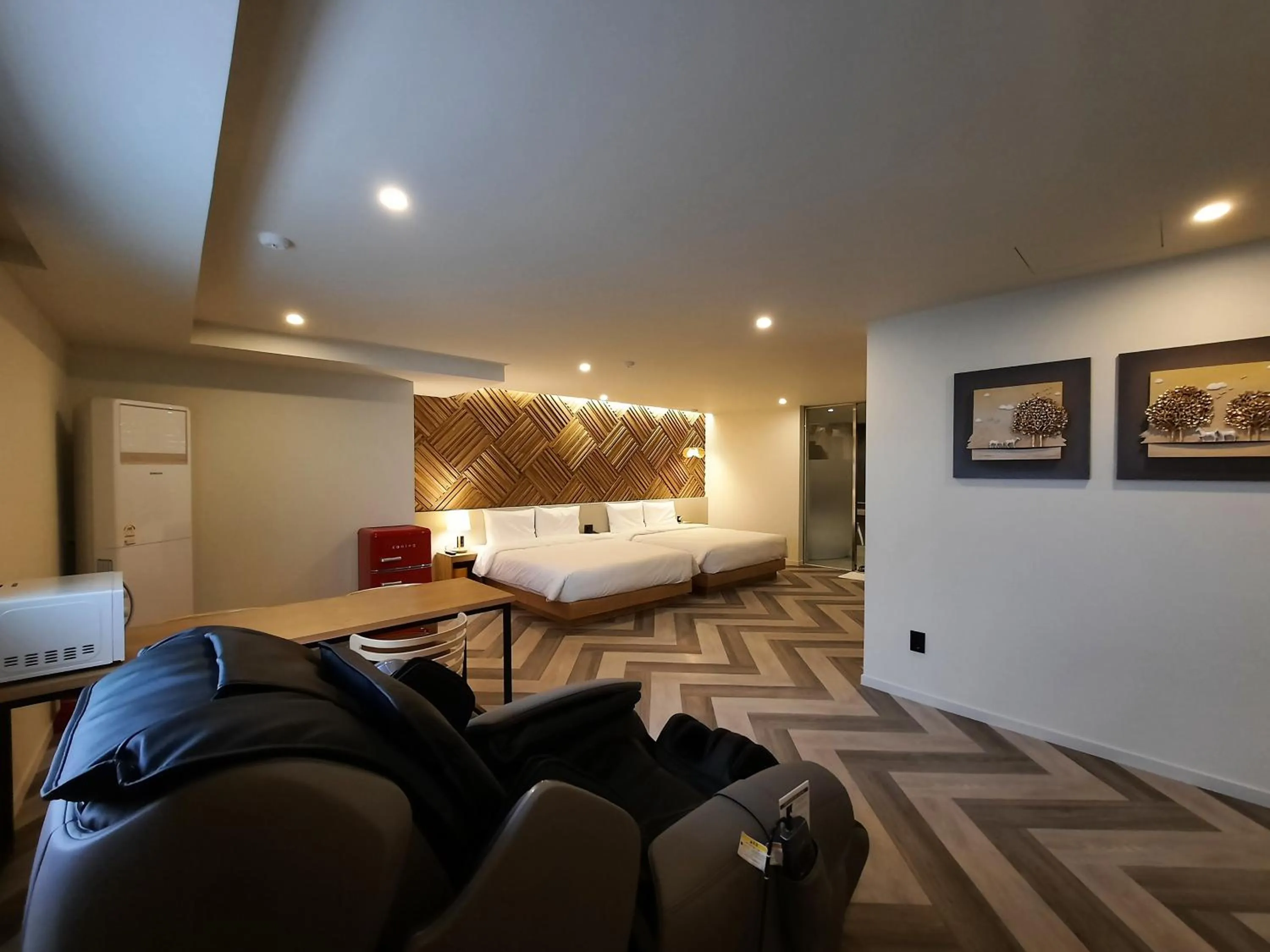 Bed in Rein Hotel Busan Yeonsan