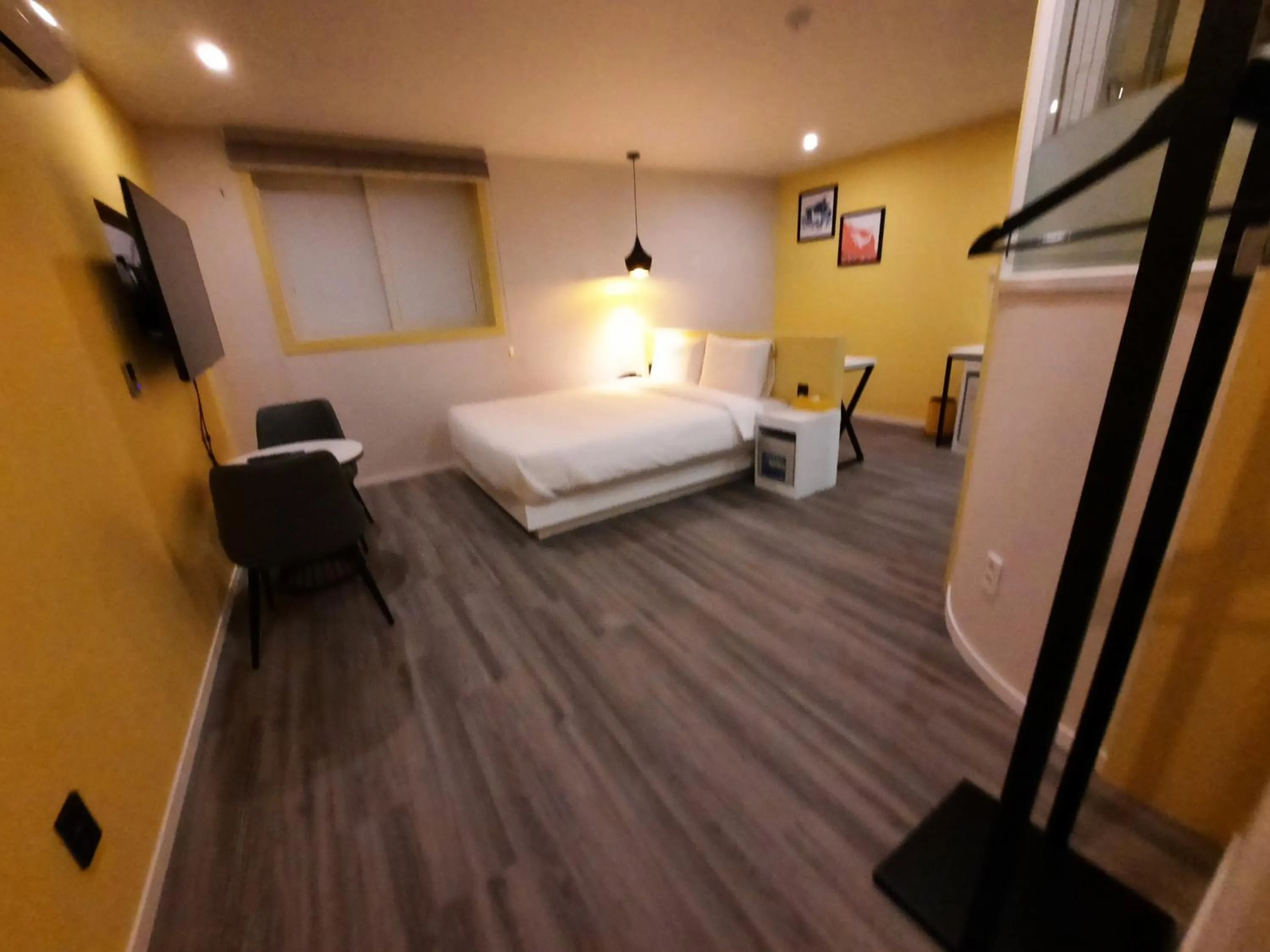 Bed in Rein Hotel Busan Yeonsan