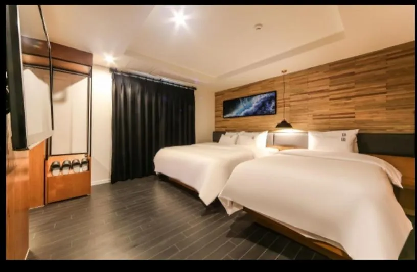 Bed in Rein Hotel Busan Yeonsan