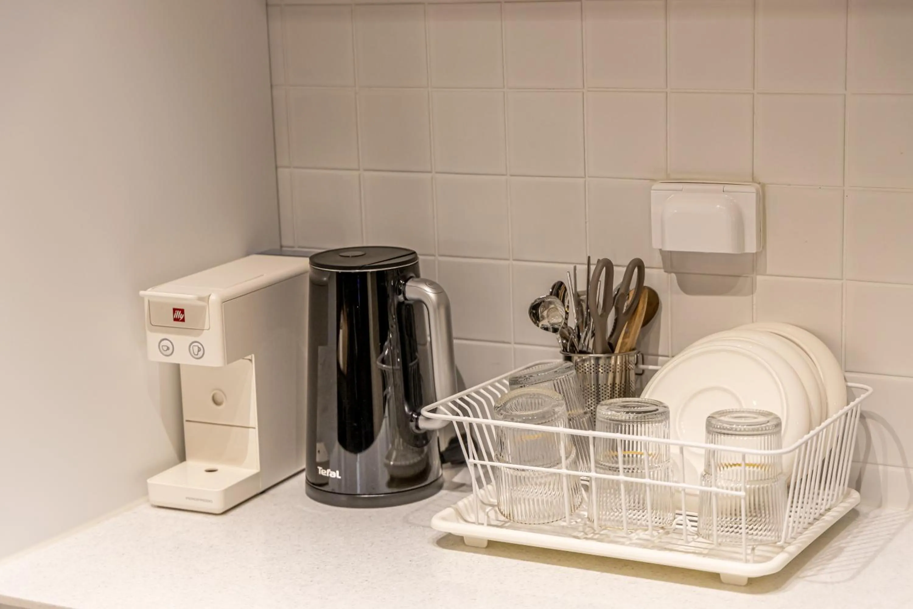 Coffee/tea facilities in Pavilla Hotel