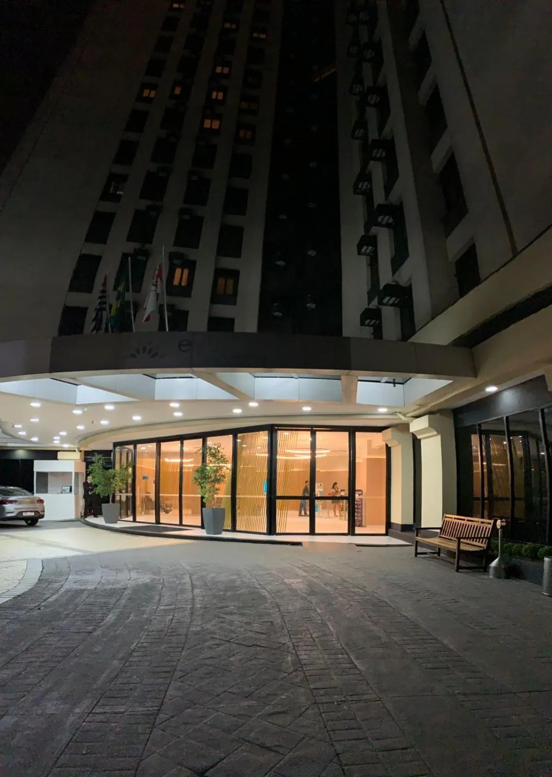 Property building in Quarto de hotel de luxo Congonhas