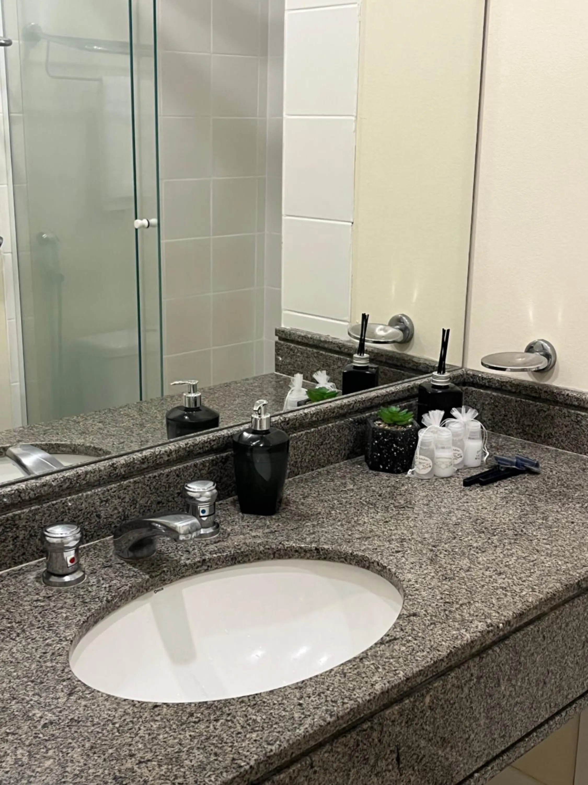 Bathroom in Quarto de hotel de luxo Congonhas