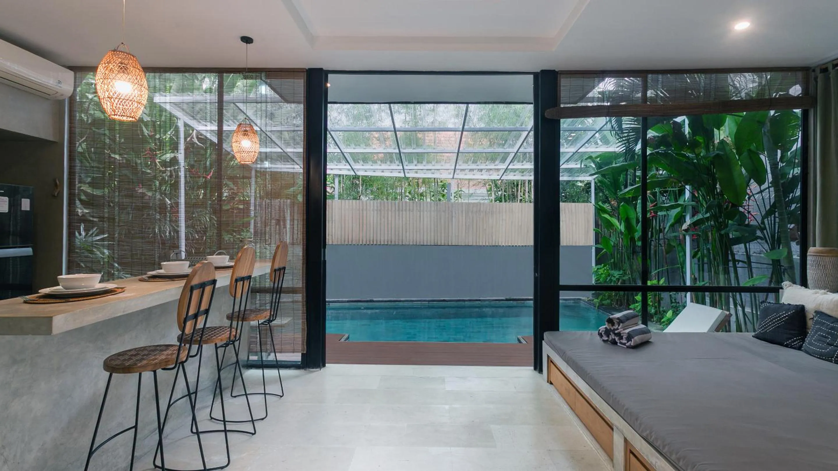 Seating area in Kalino Villa by Betterplace