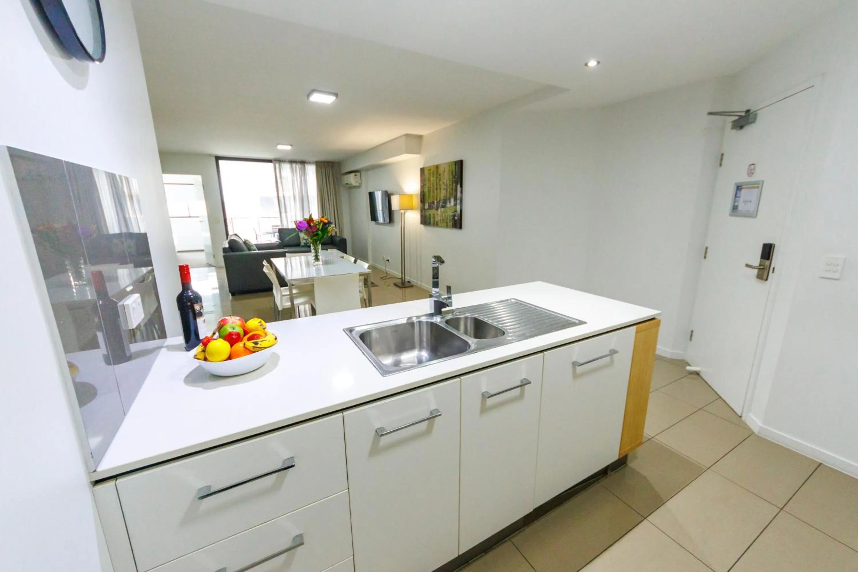 Living room in Atrio Apartments