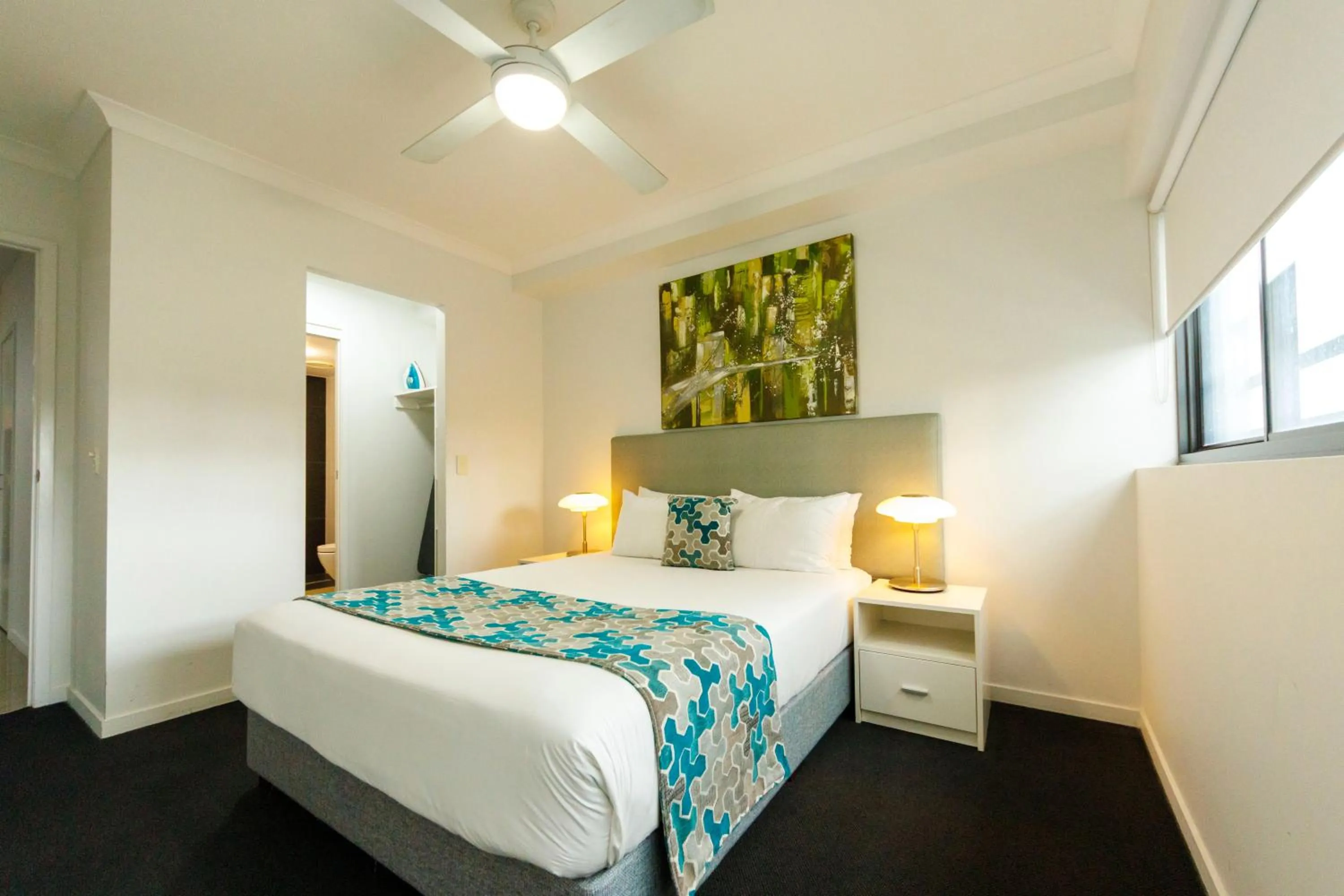 Bedroom, Bed in Atrio Apartments