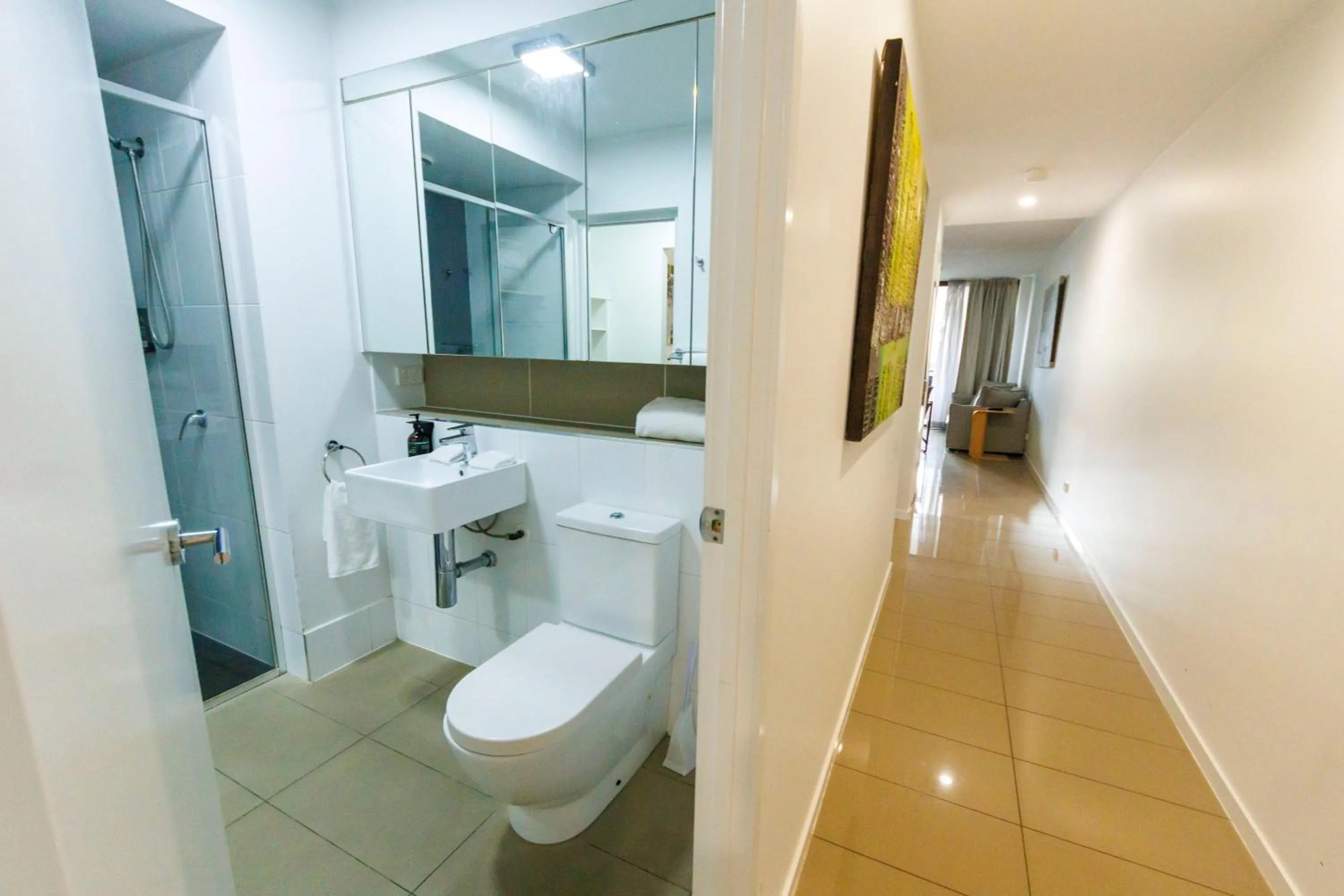 Shower in Atrio Apartments