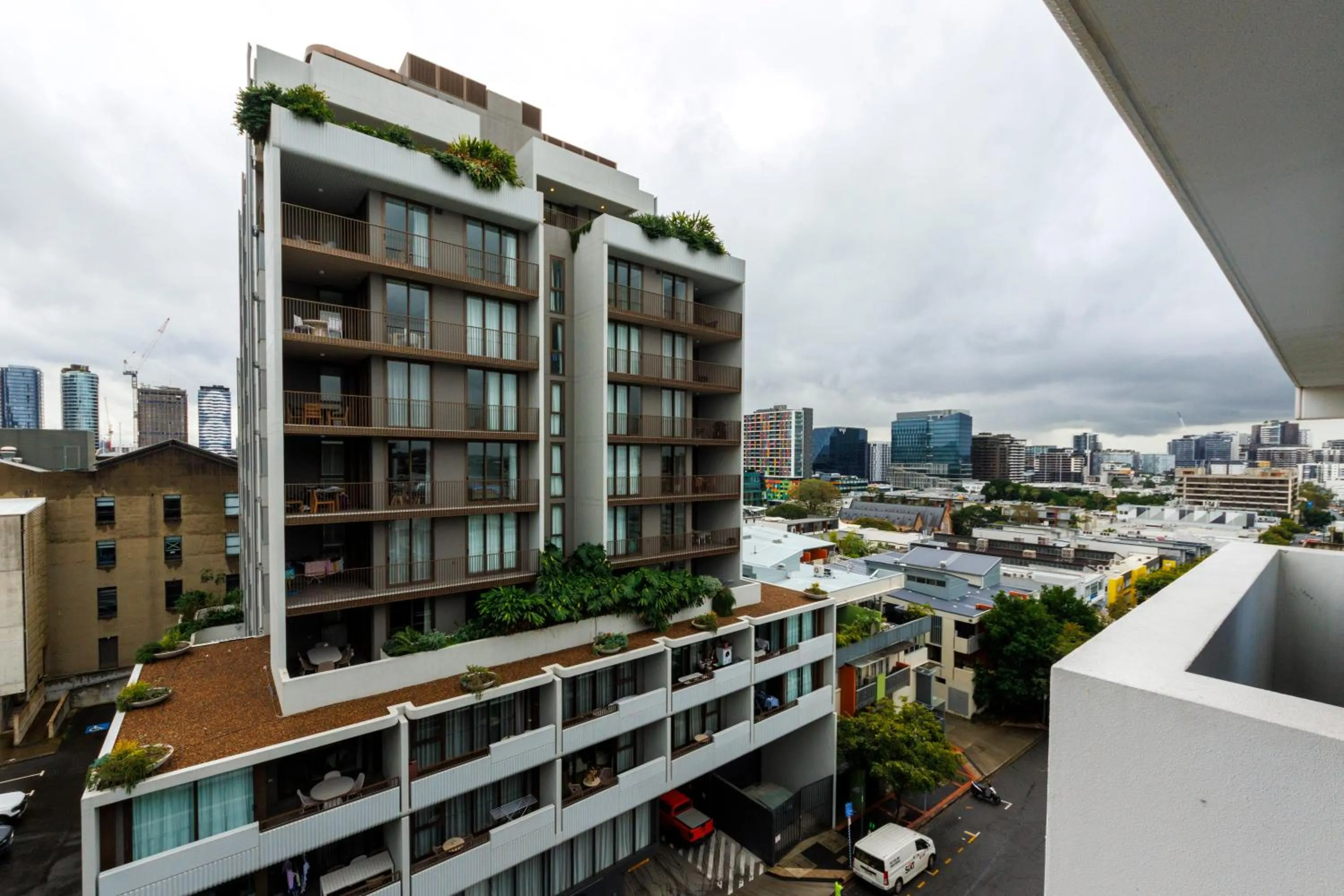 City view in Atrio Apartments