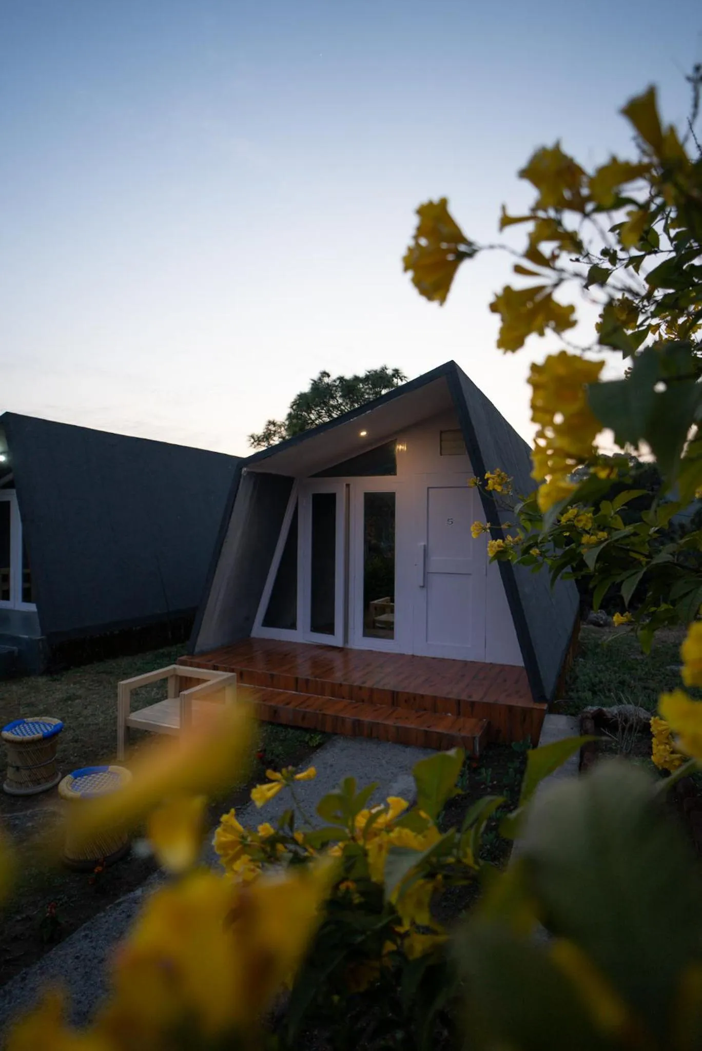 Property building in Dhauladhar View Village Resort