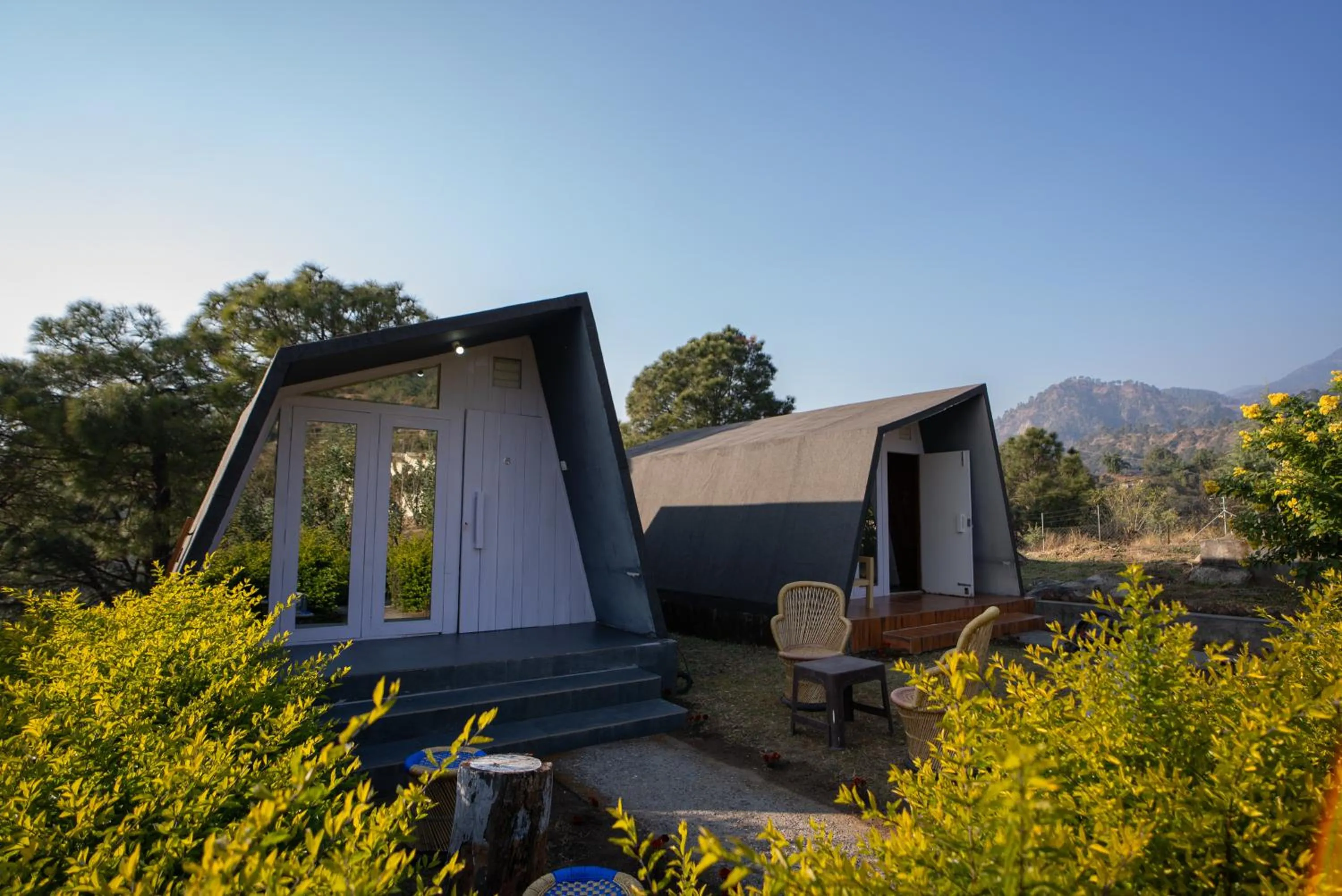 Property building in Dhauladhar View Village Resort