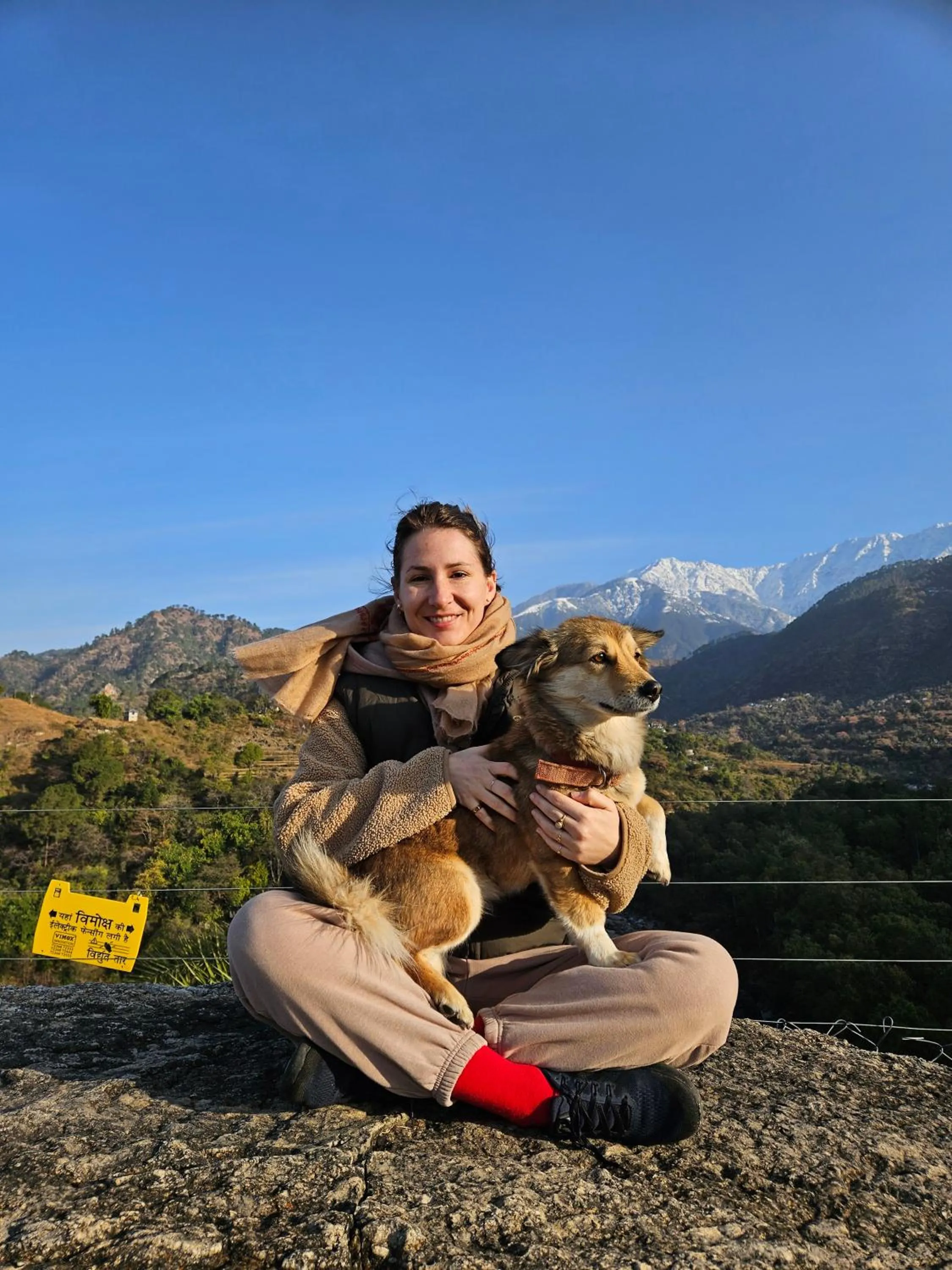 People in Dhauladhar View Village Resort