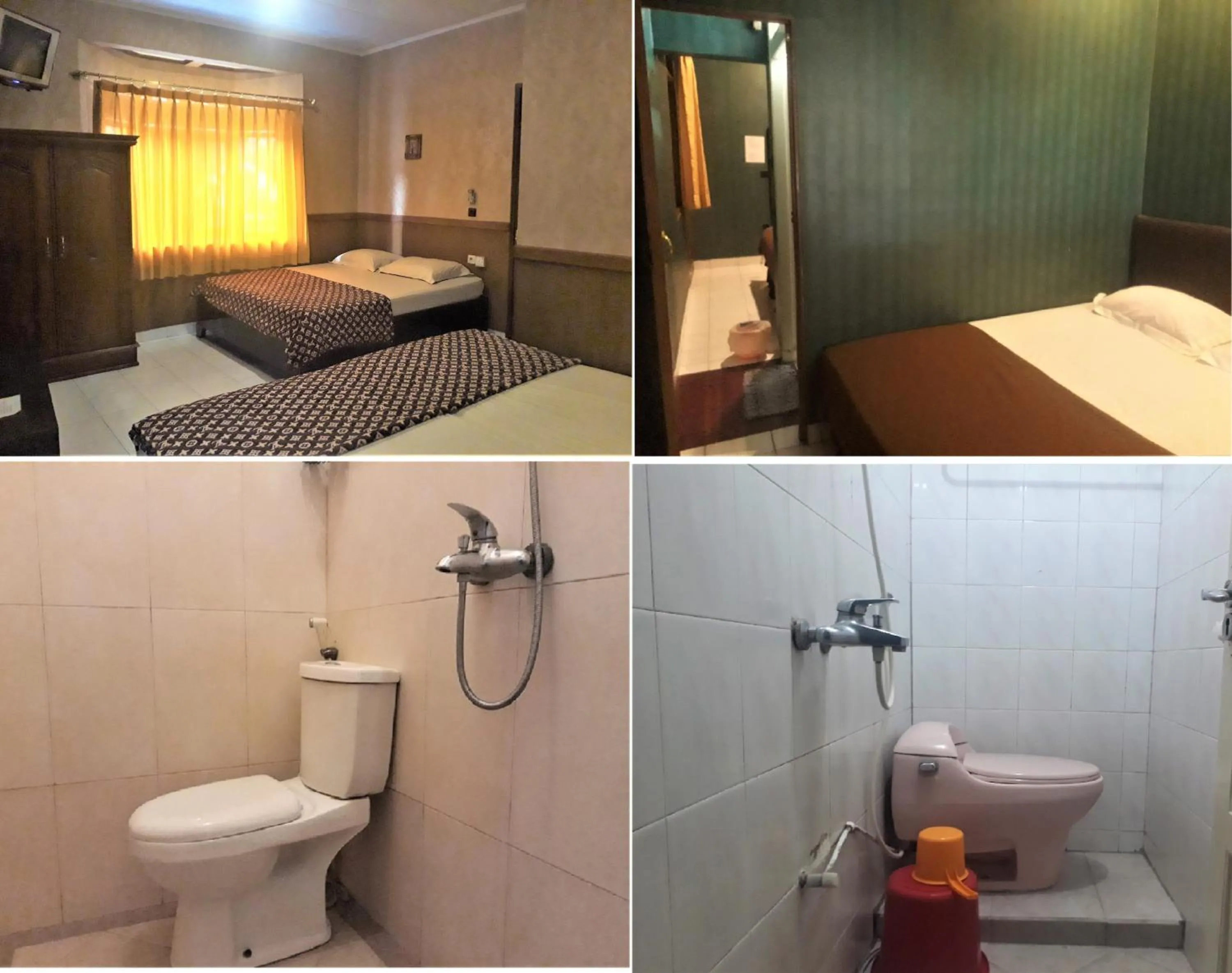 Bedroom, Bed in Orange Home Syariah