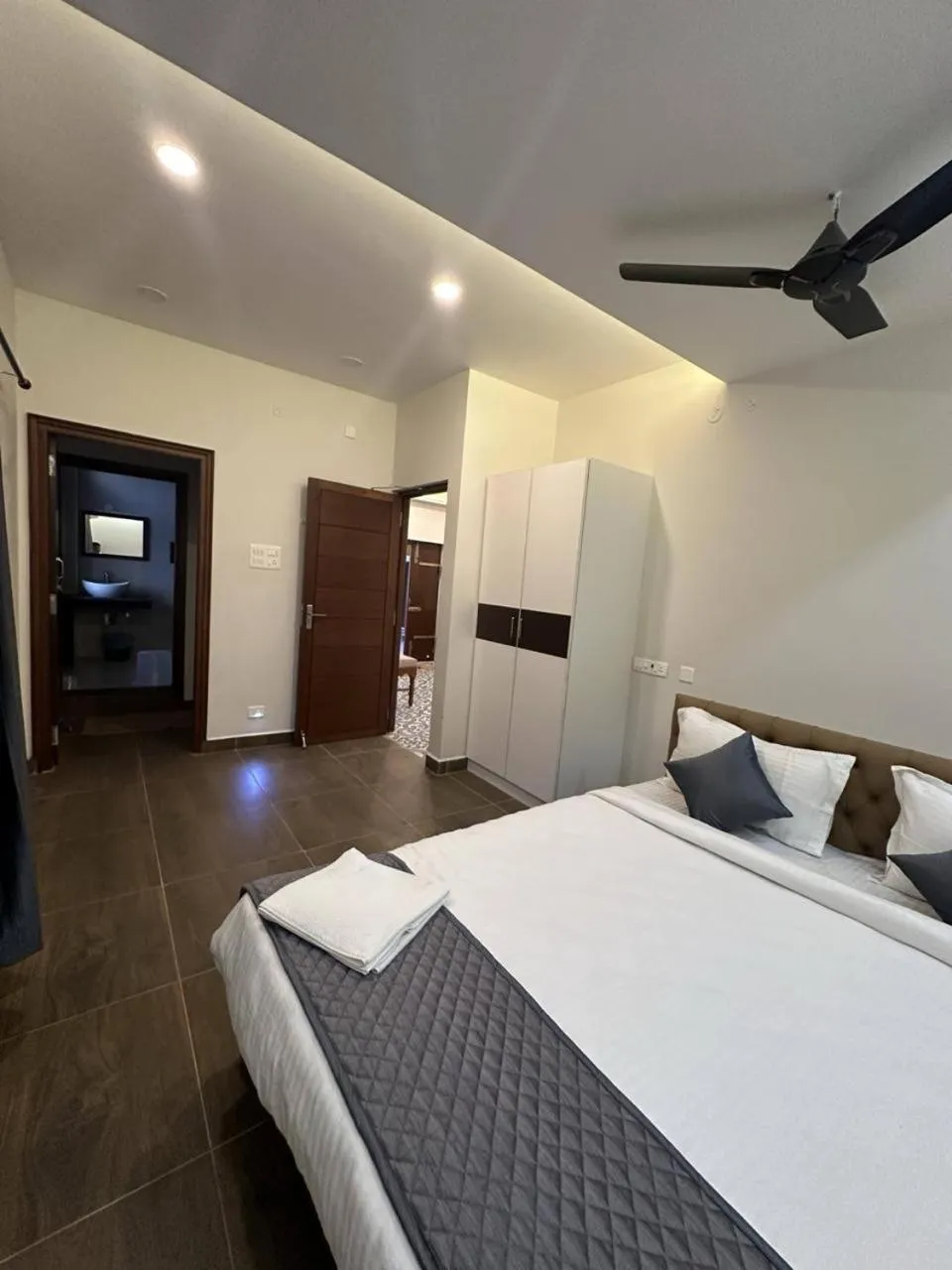 Bedroom in Serene Villa