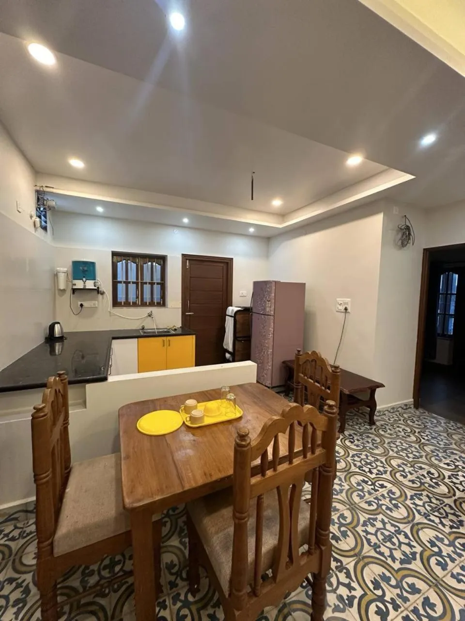 Dining area in Serene Villa