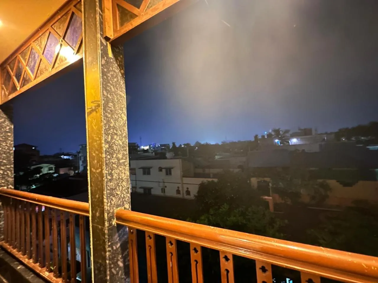 Balcony/Terrace in Serene Villa