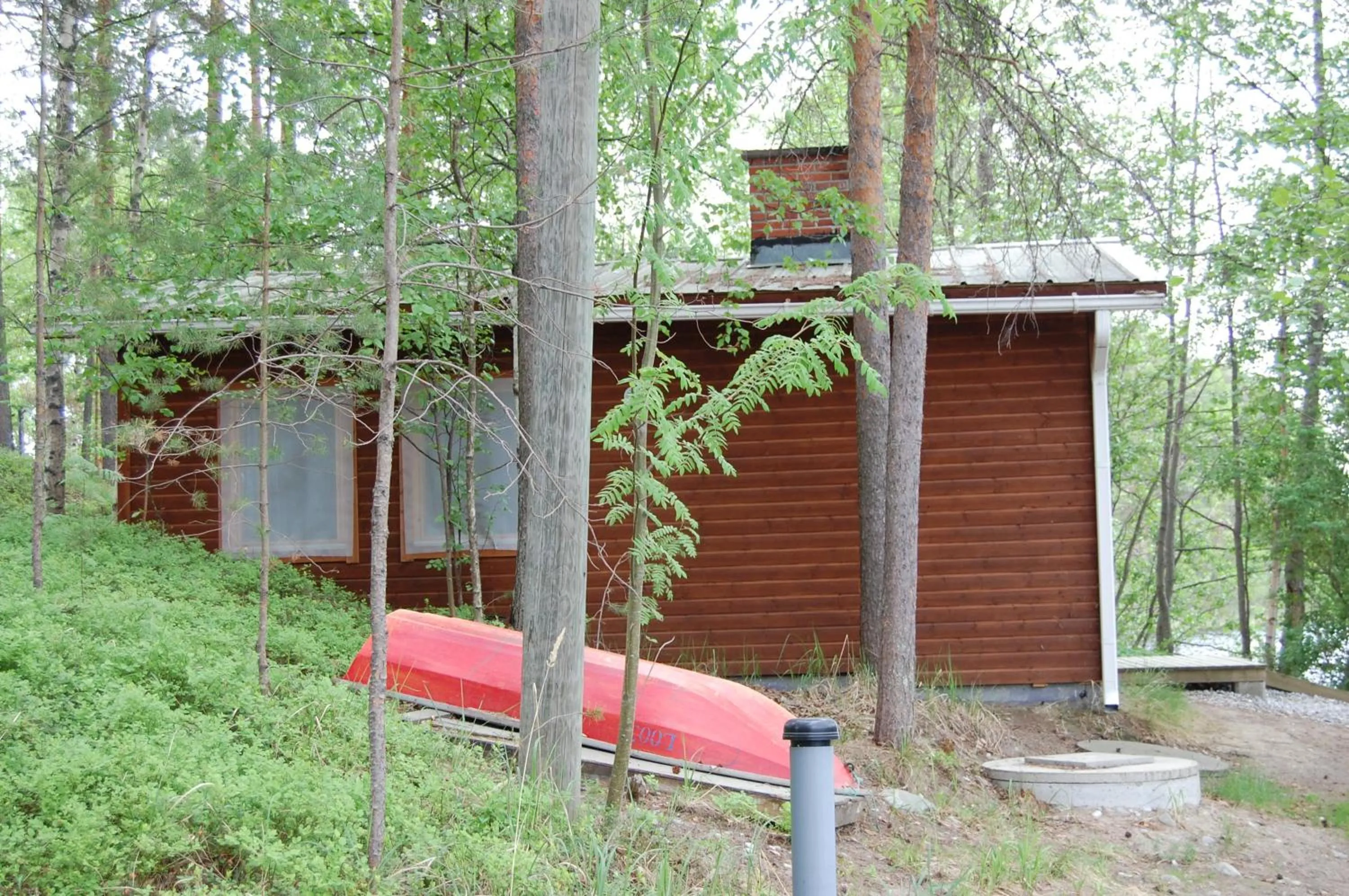 Facade/entrance in Lomasaaret Cottages