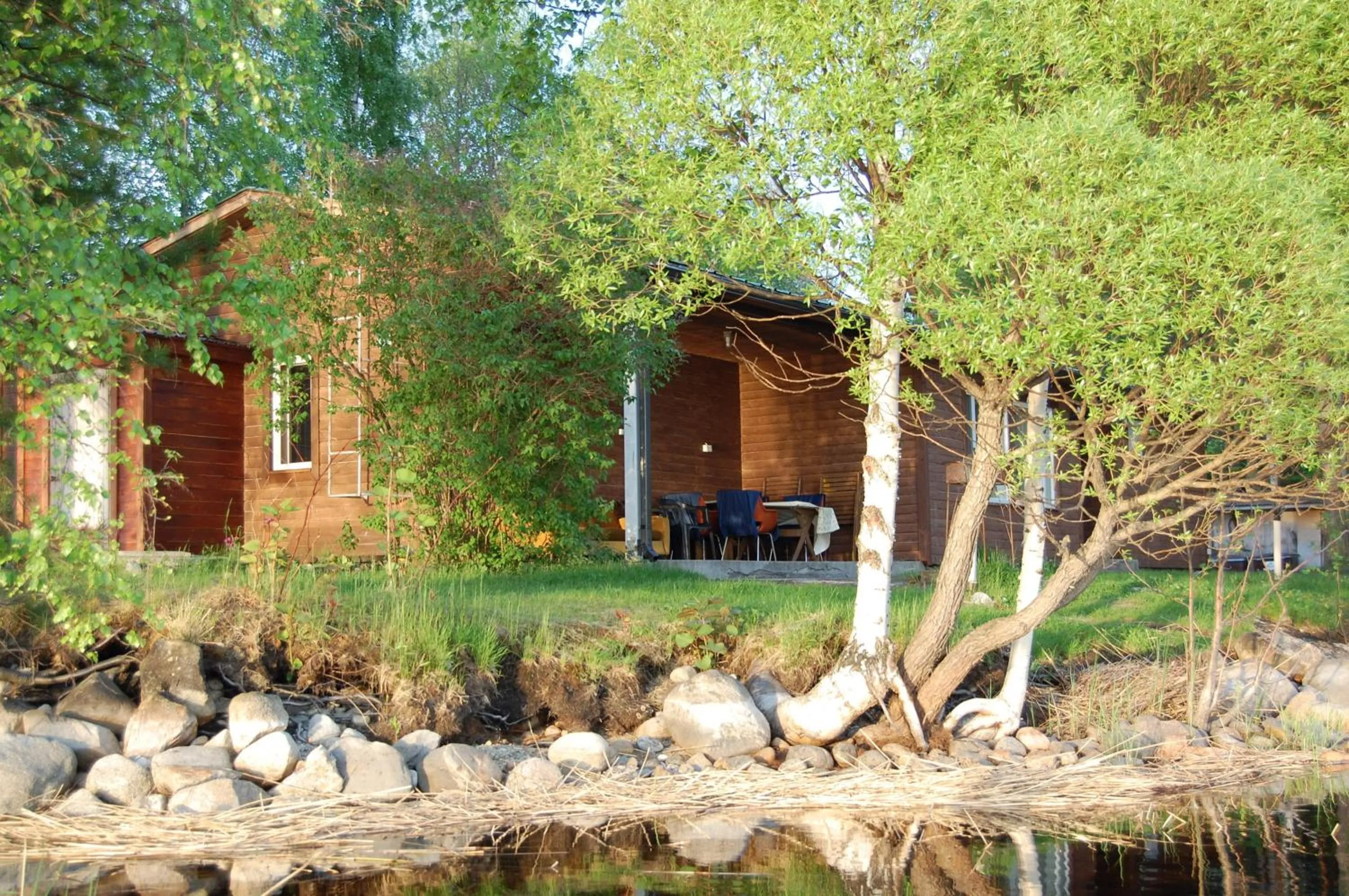 Facade/entrance in Lomasaaret Cottages