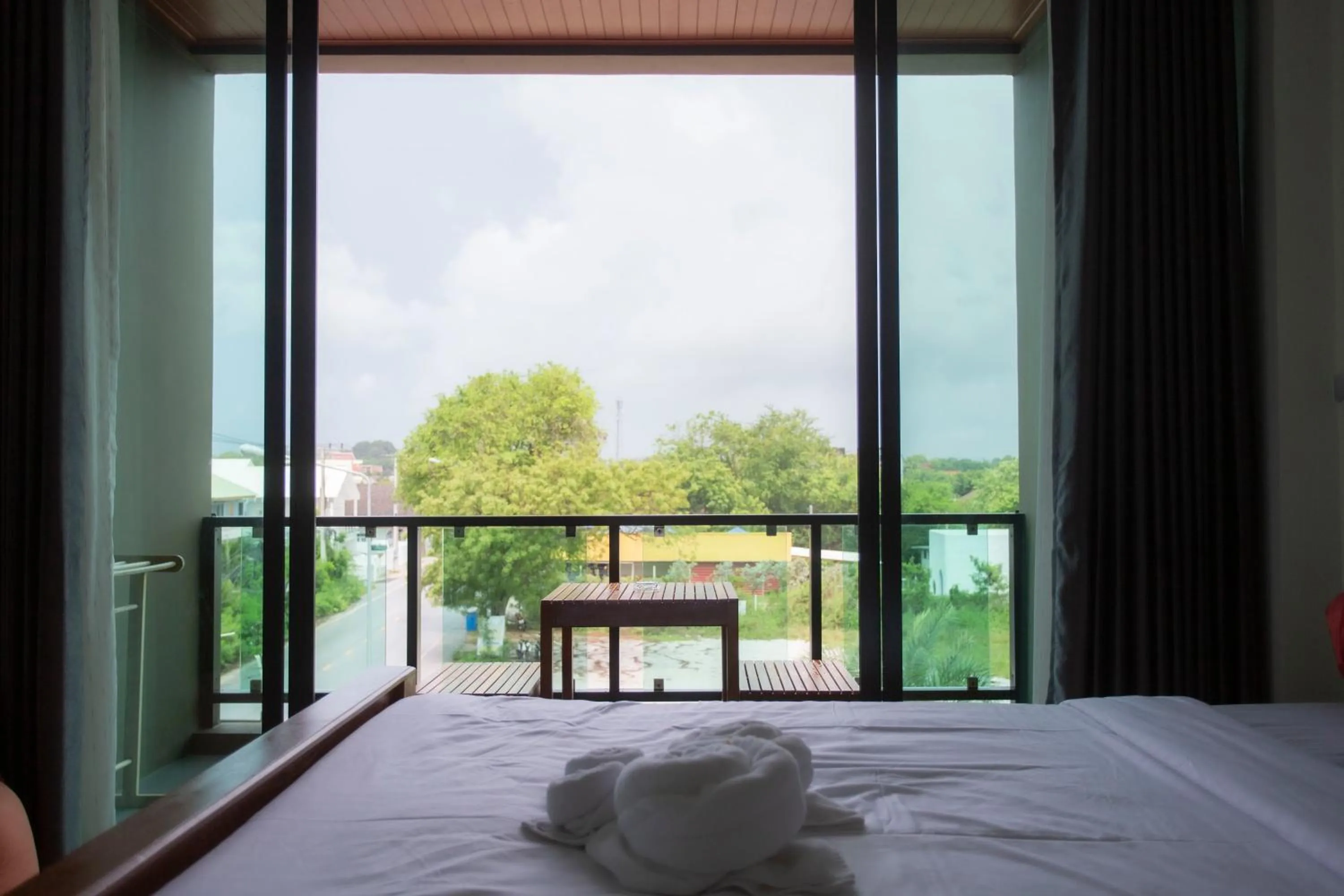 View (from property/room), Bed in Triple O Phala Beach