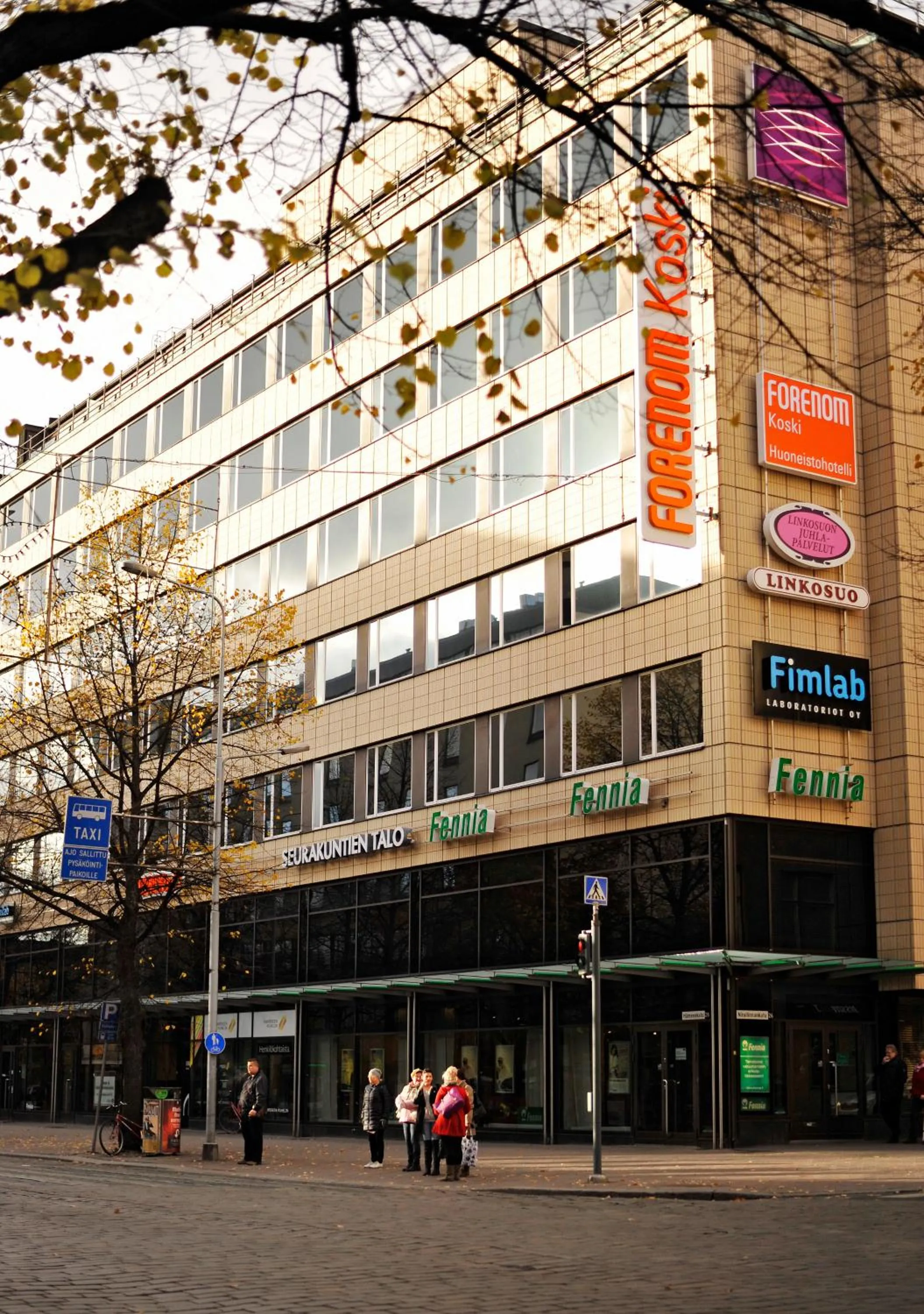 Property building in Forenom Aparthotel Tampere