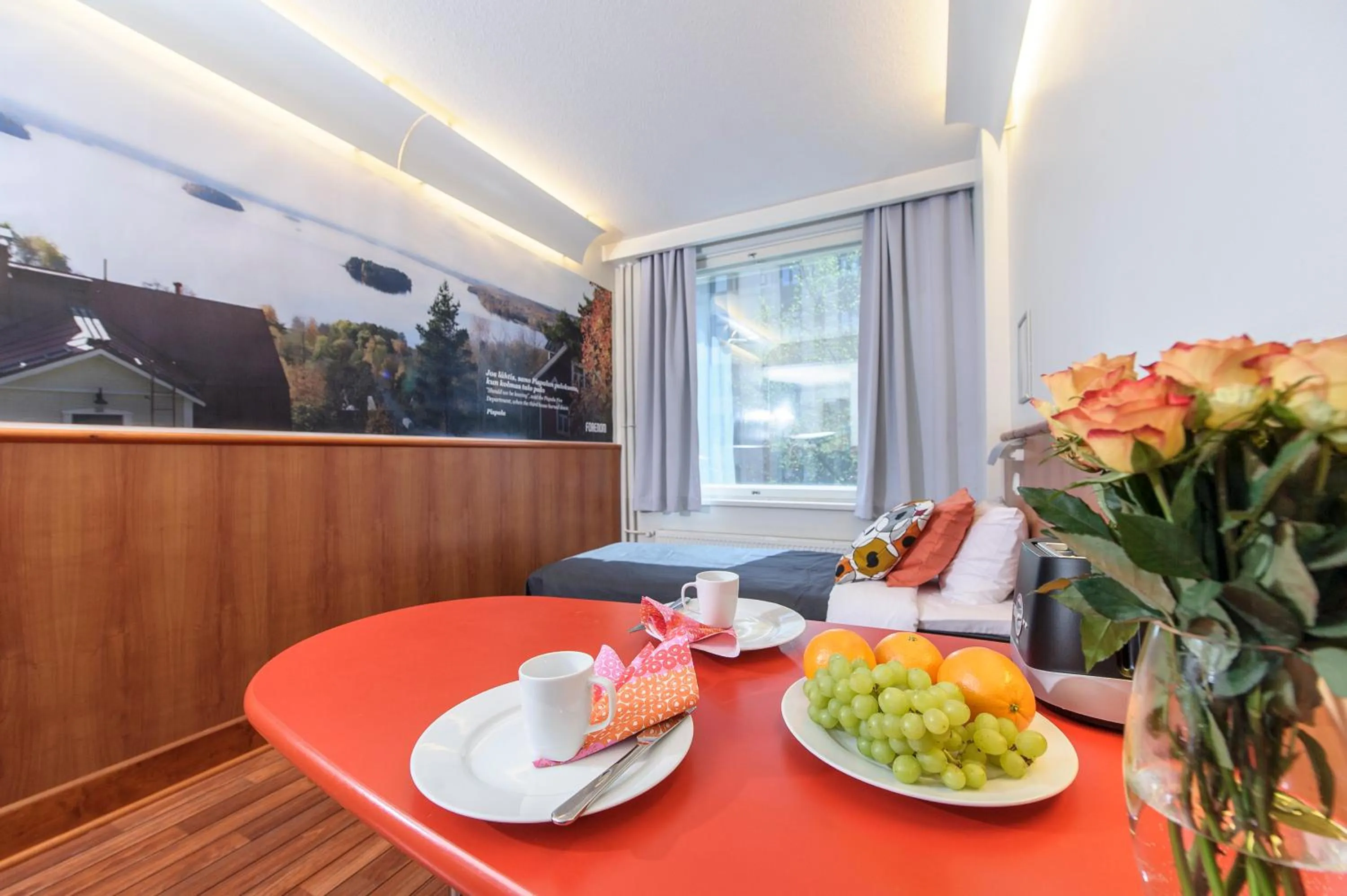 Bed in Forenom Aparthotel Tampere