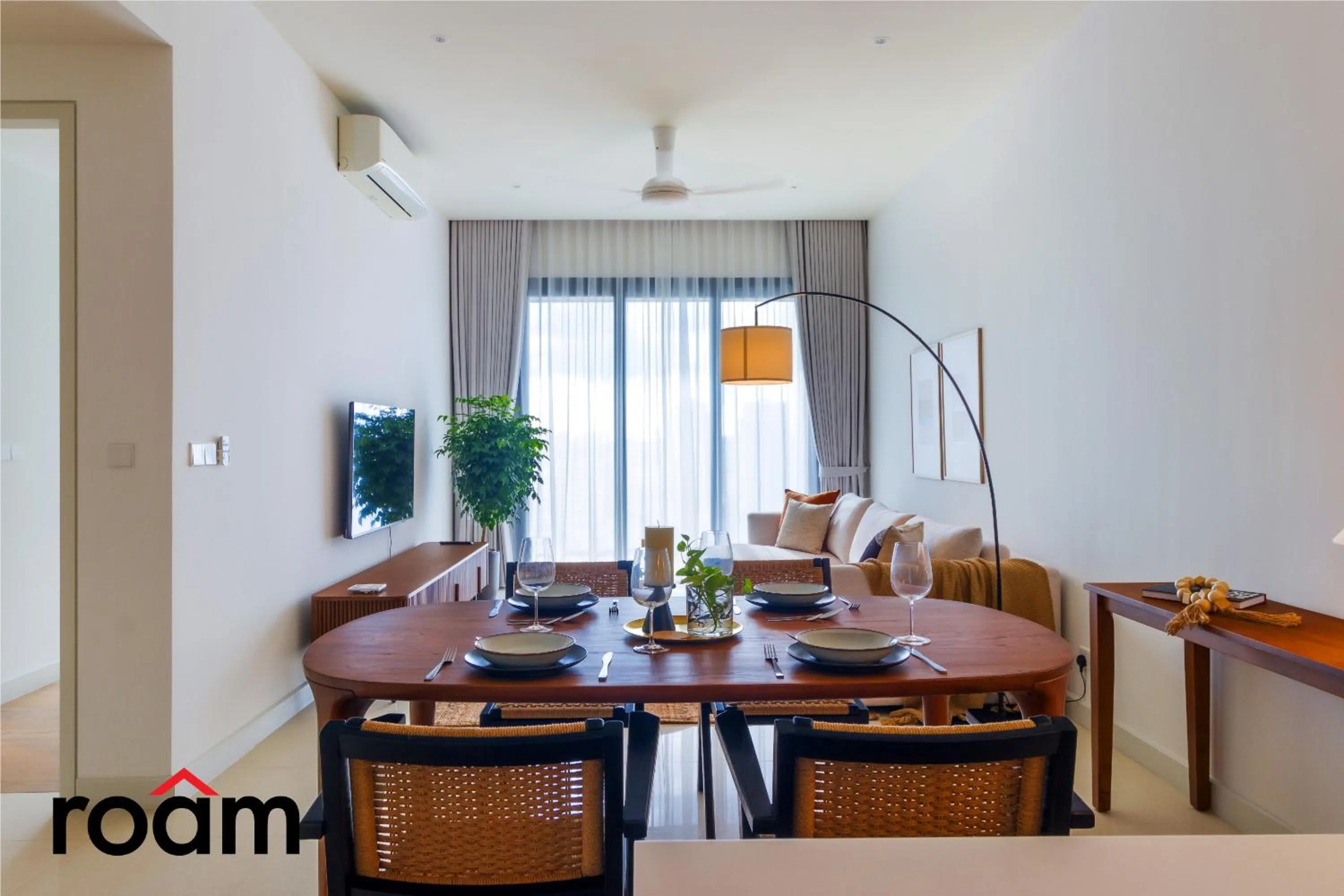 Dining area in ViiA Residences Kuala Lumpur